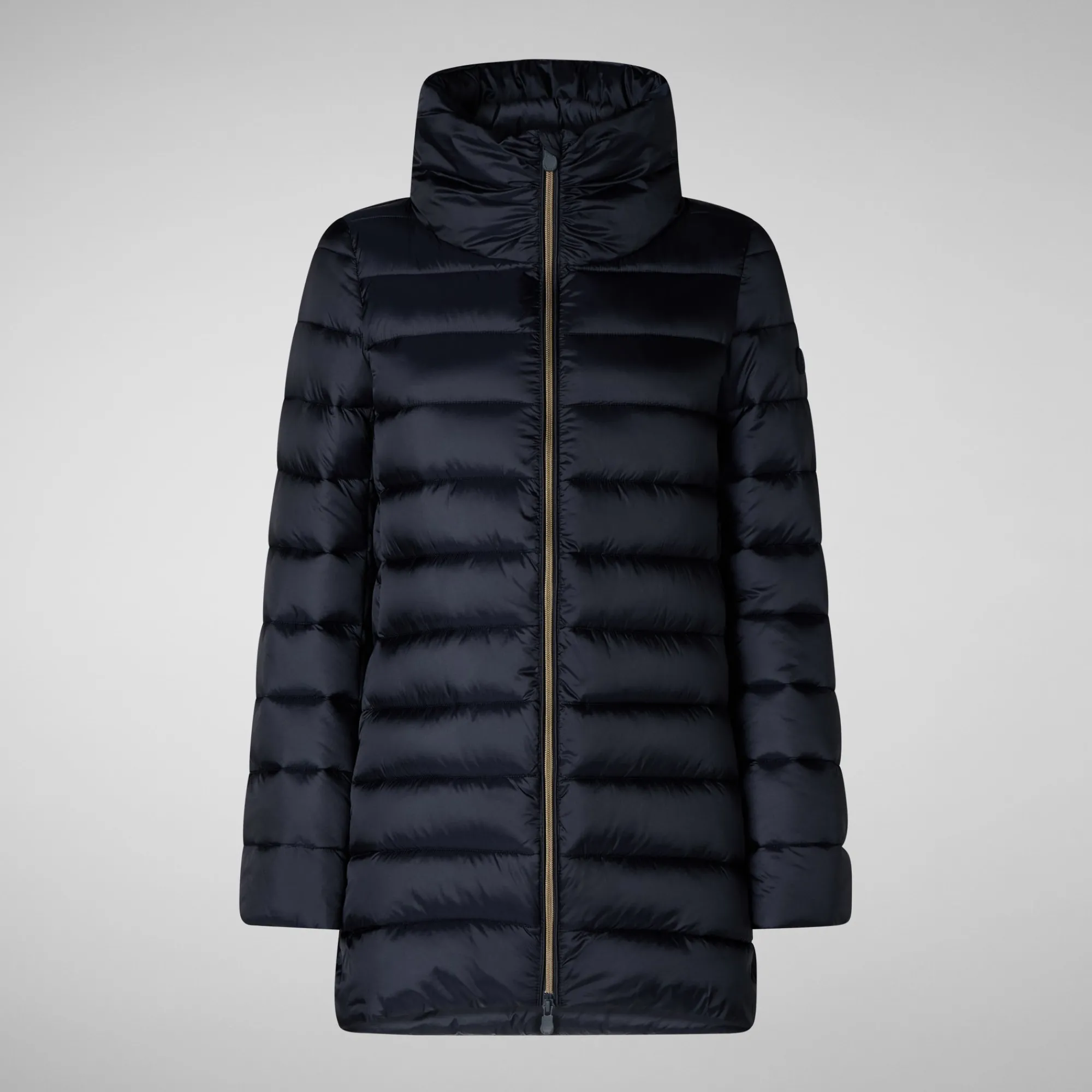 Save The Duck Animal-Free Steppjacken>Damen Regenmantel Lydia In Blau Schwarz Blauschwarz