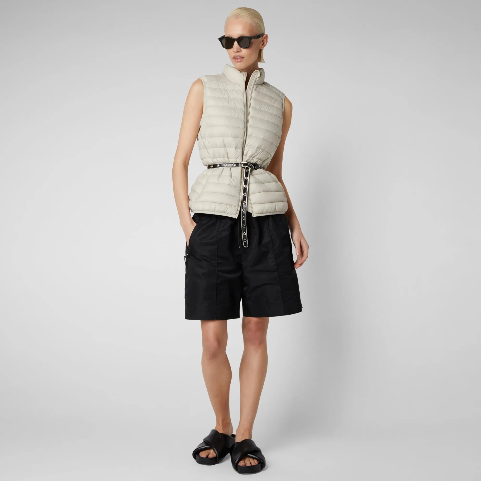 Save The Duck Westen>Damen Steppweste Charlotte In Hellbeige