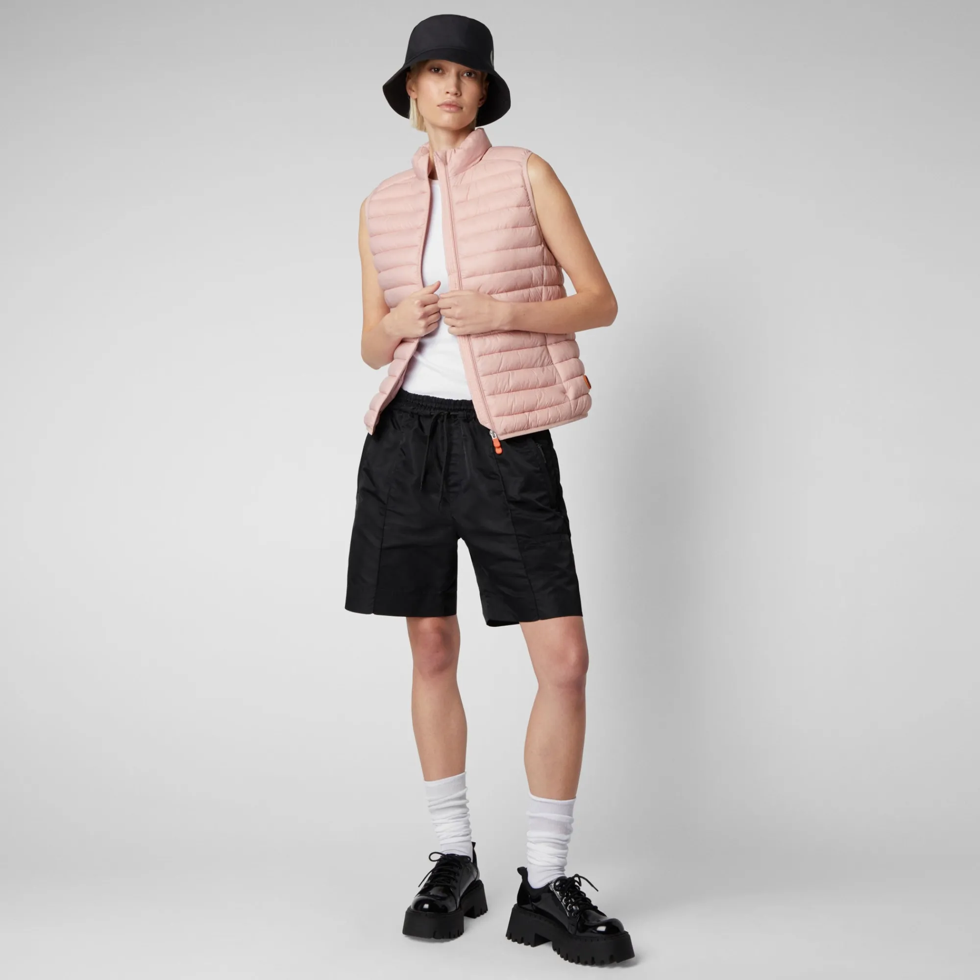 Save The Duck Westen>Damen- Steppweste Charlotte In Antik-rosa Blassrosa