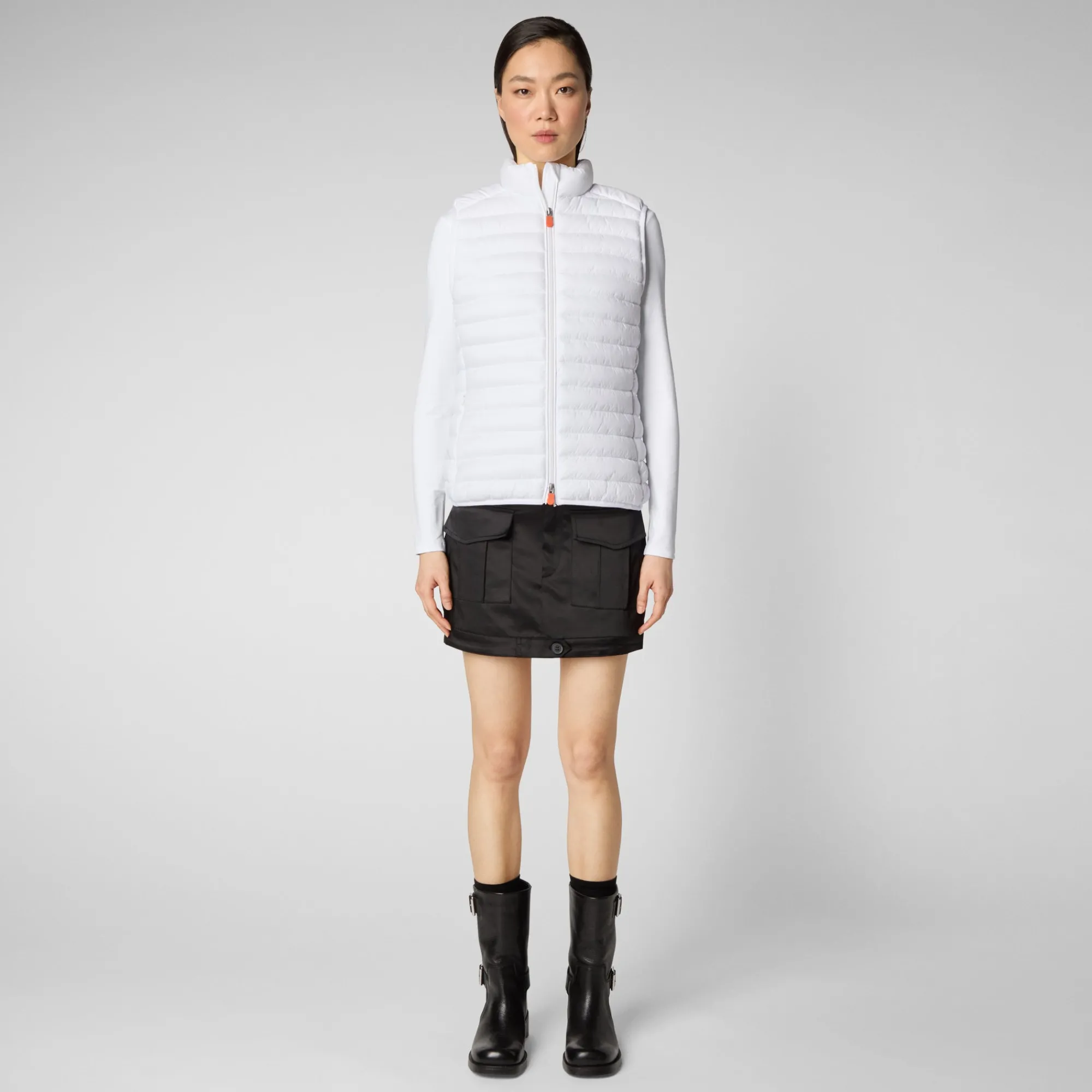 Save The Duck Westen>Damen- Steppweste Charlotte In Weiss