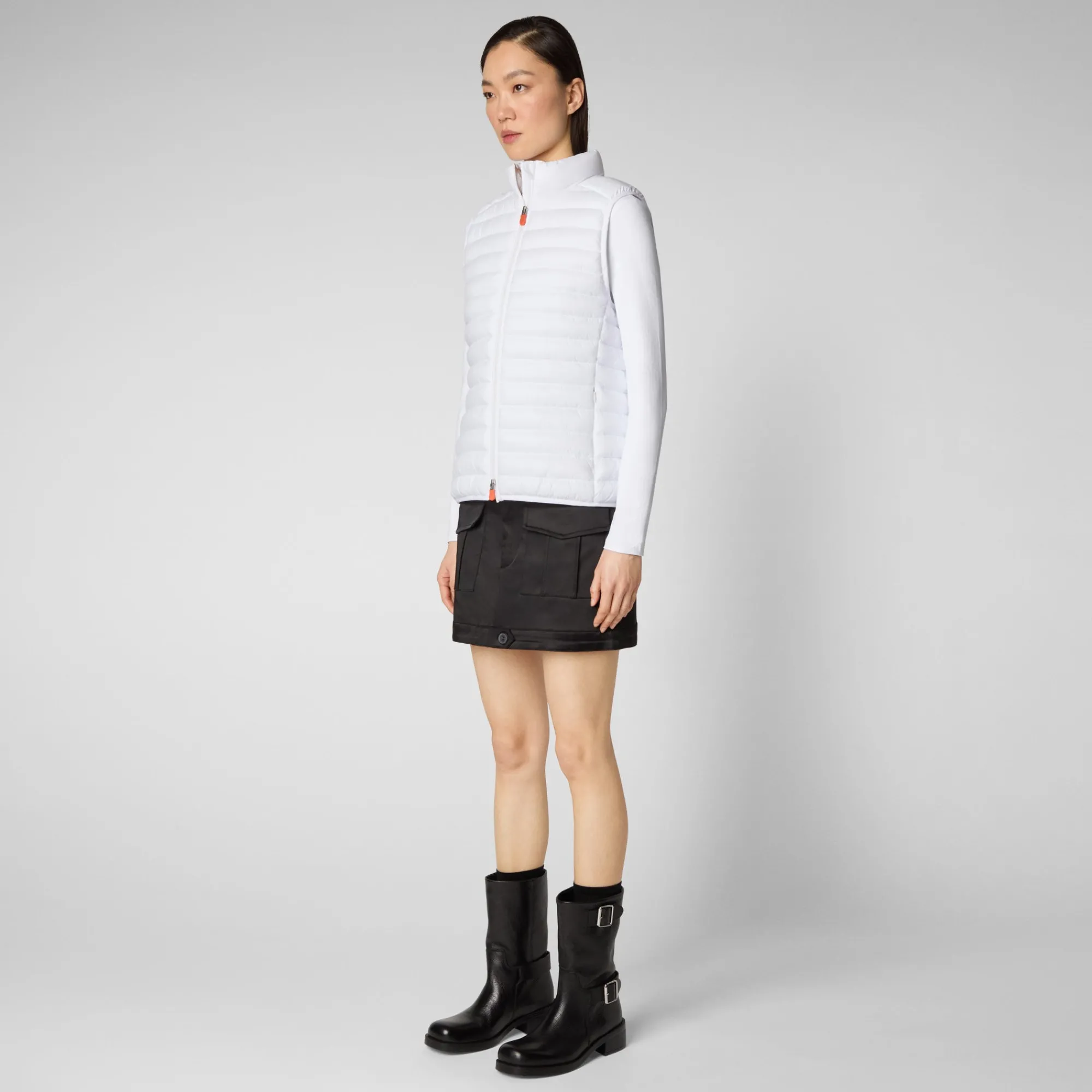 Save The Duck Westen>Damen- Steppweste Charlotte In Weiss