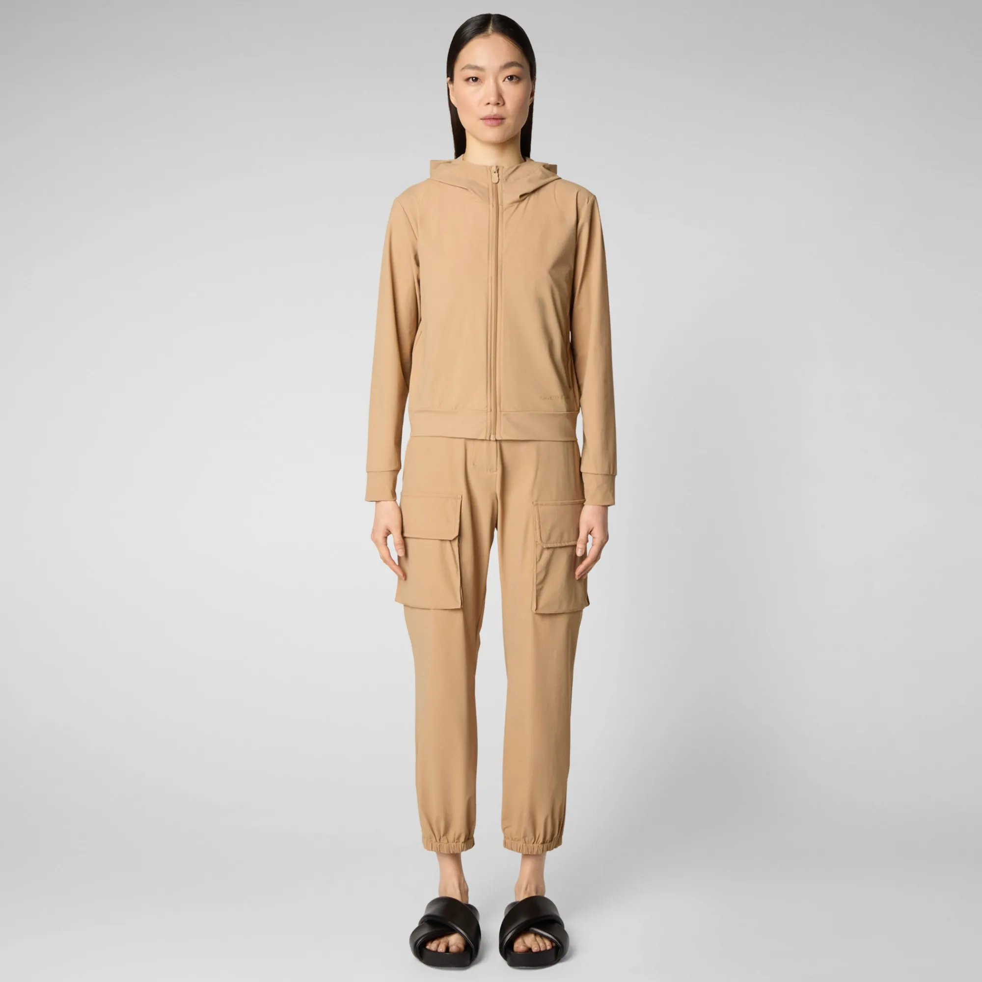 Save The Duck T-Shirts & Sweatshirts>Damen Sweatshirt Pear In Biscuit beige