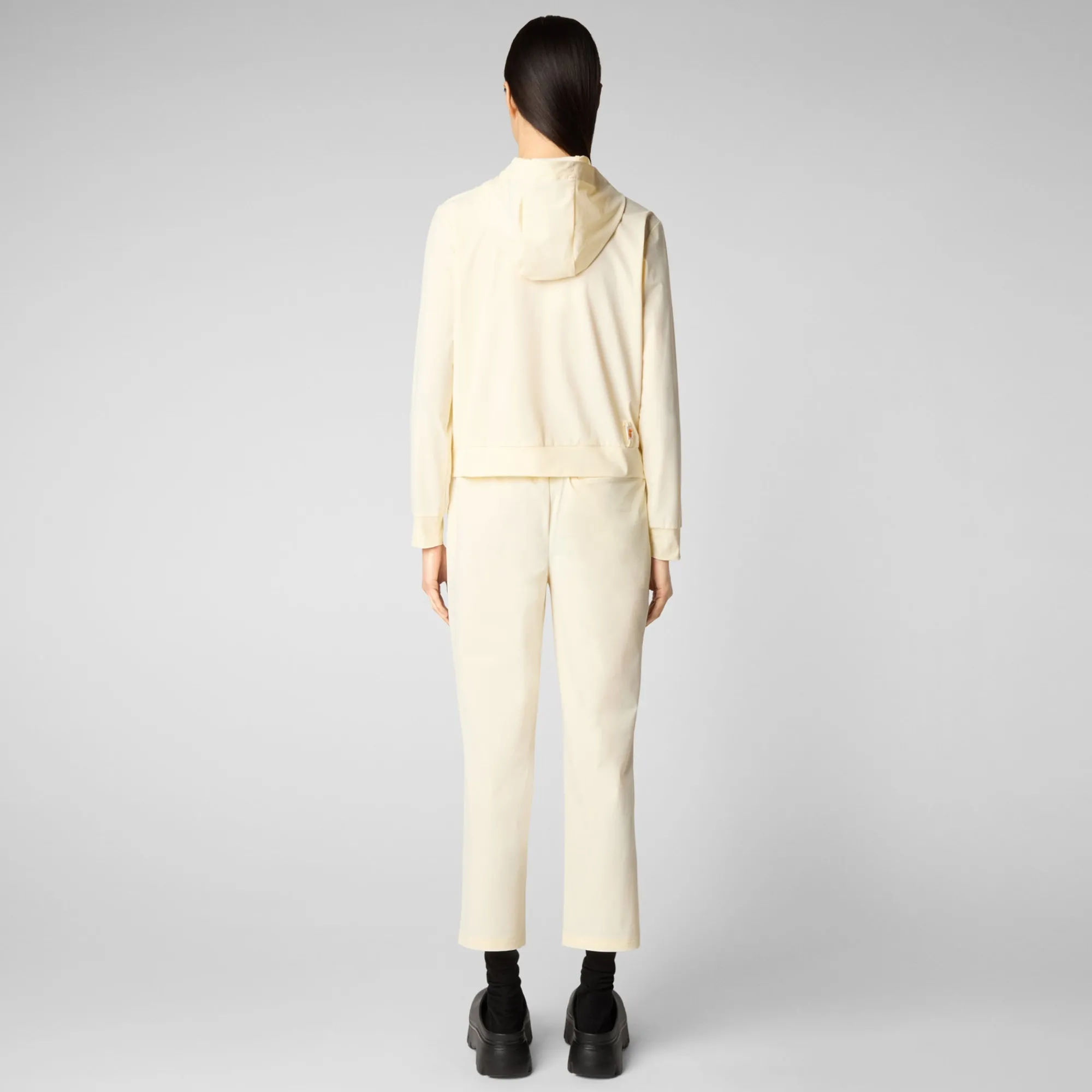 Save The Duck T-Shirts & Sweatshirts>Damen Sweatshirt Pear In Vanille