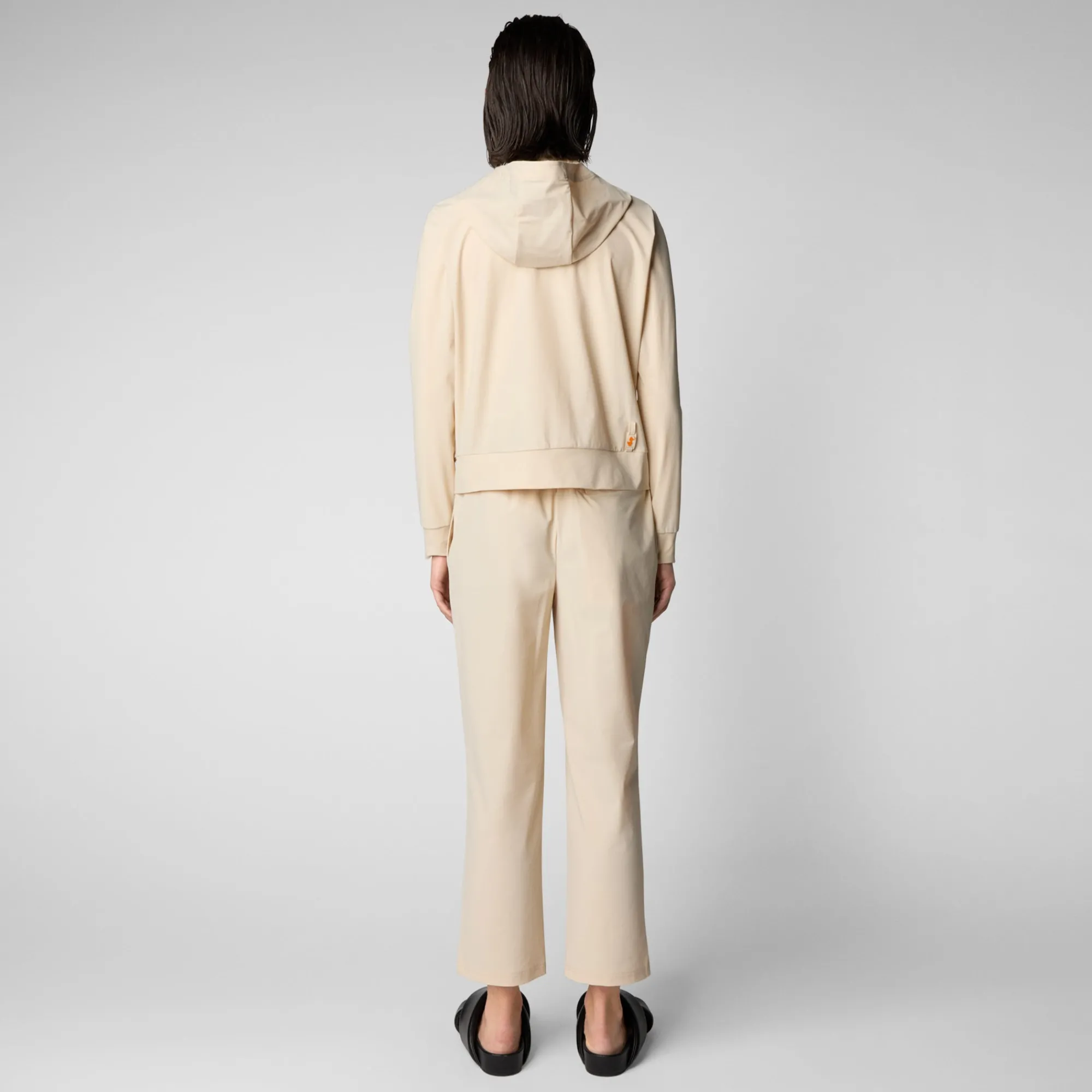 Save The Duck T-Shirts & Sweatshirts>Damen Sweatshirt Pear In Cremebeige