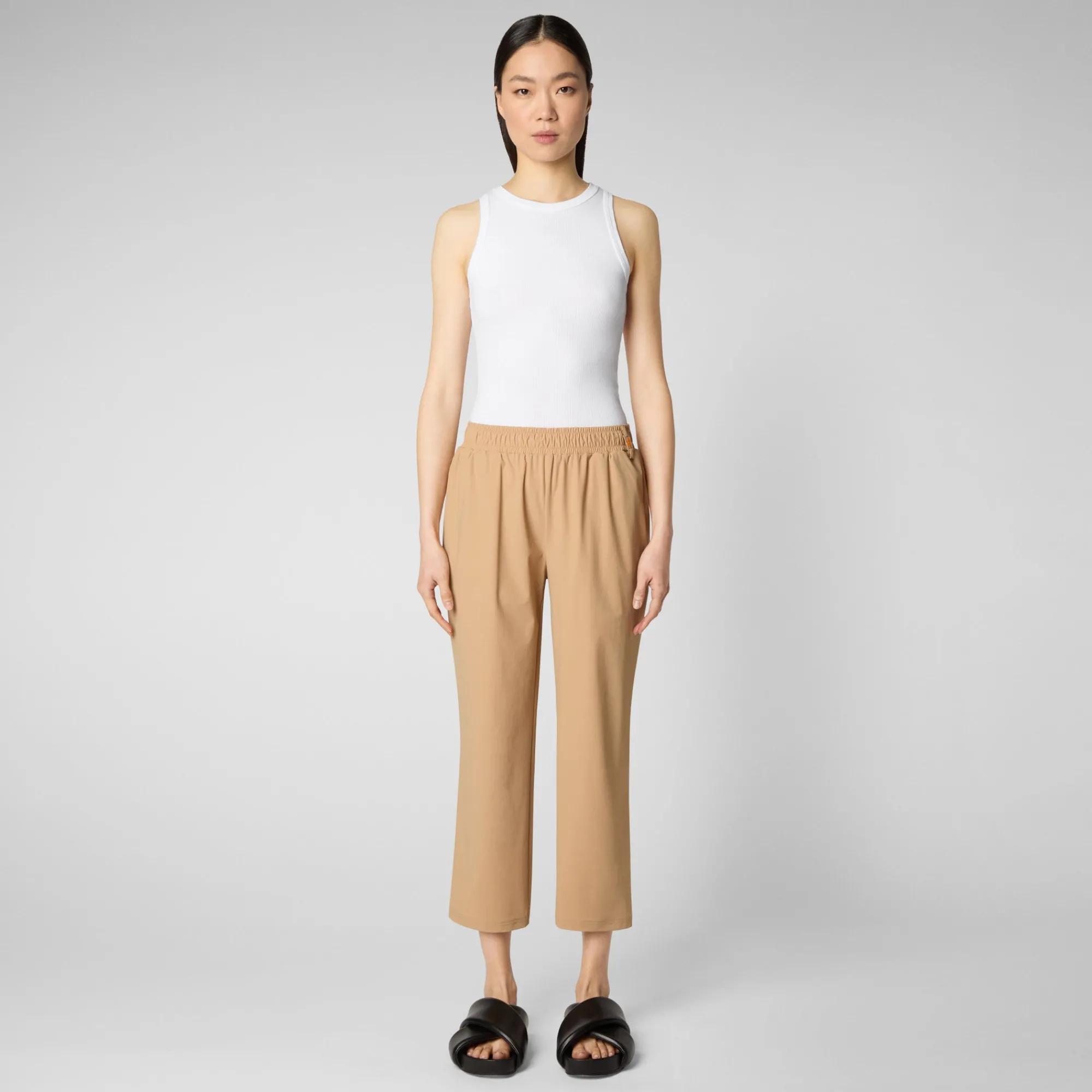 Save The Duck Hosen>Damen Trousers Milan In Biscuit beige