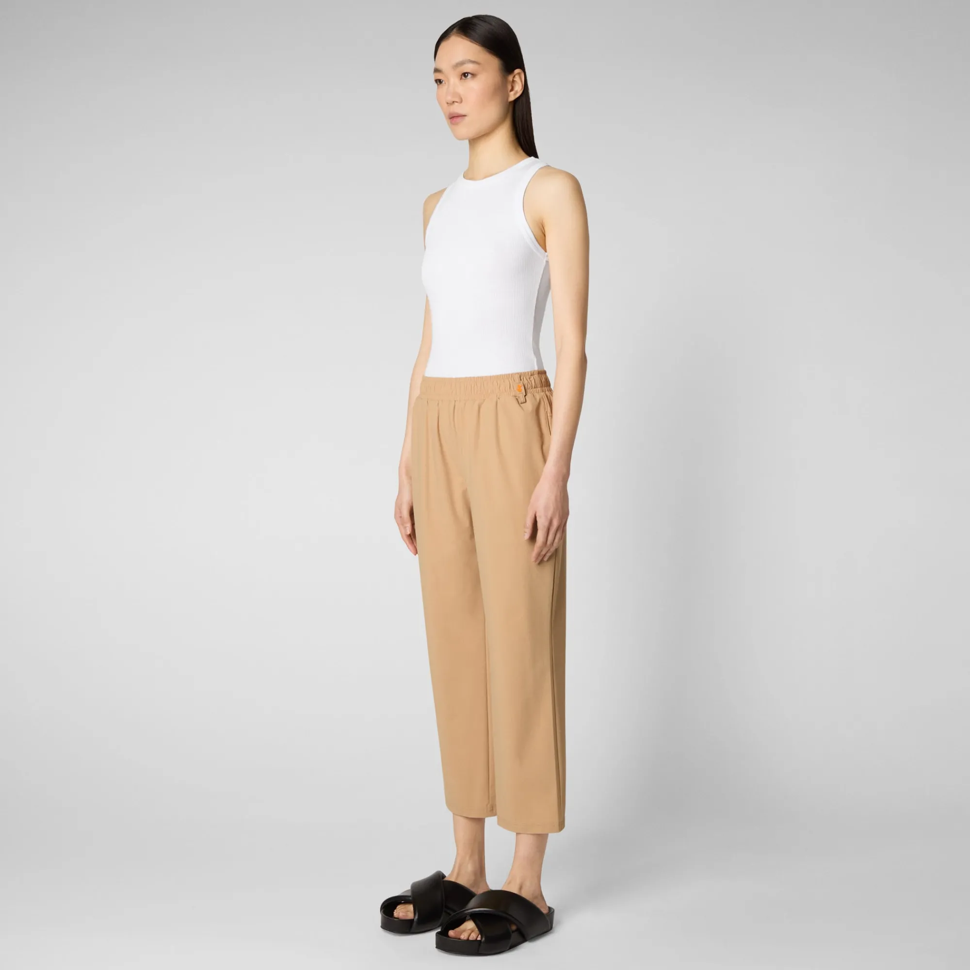 Save The Duck Hosen>Damen Trousers Milan In Biscuit beige