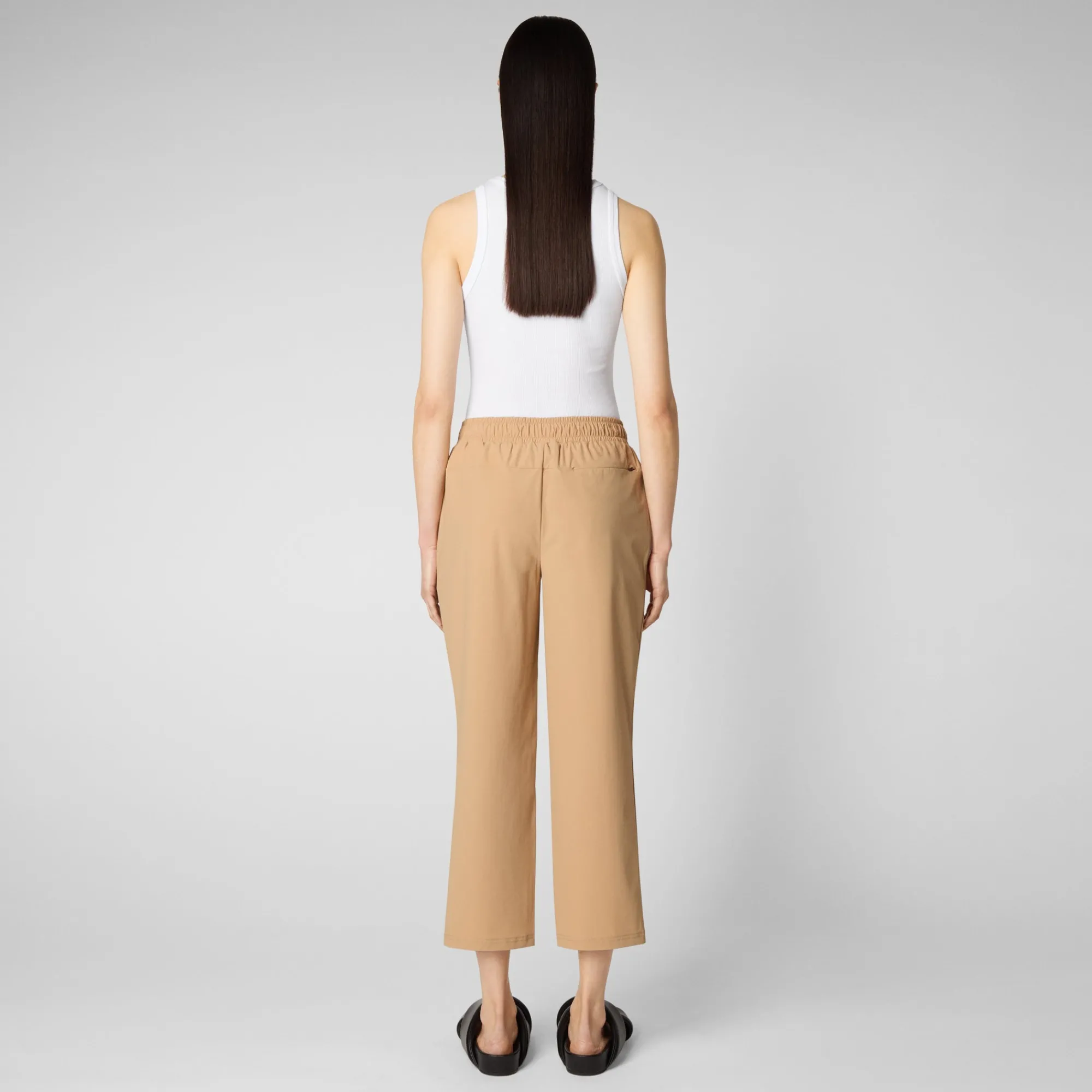 Save The Duck Hosen>Damen Trousers Milan In Biscuit beige