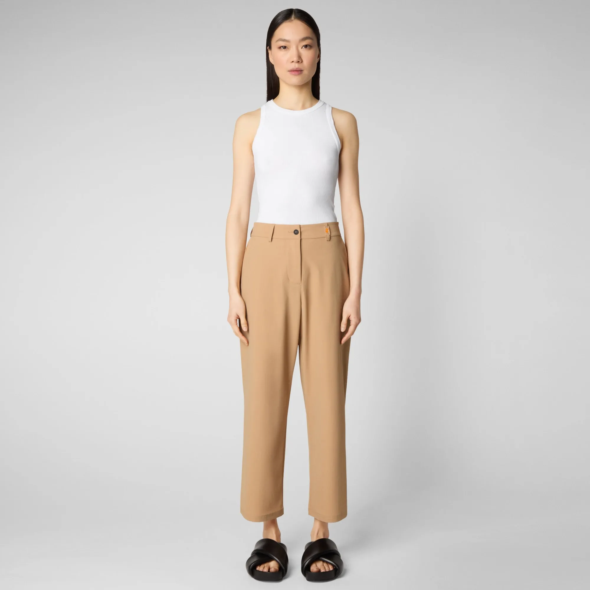 Save The Duck Hosen>Damenhose Gita In Biscuit beige