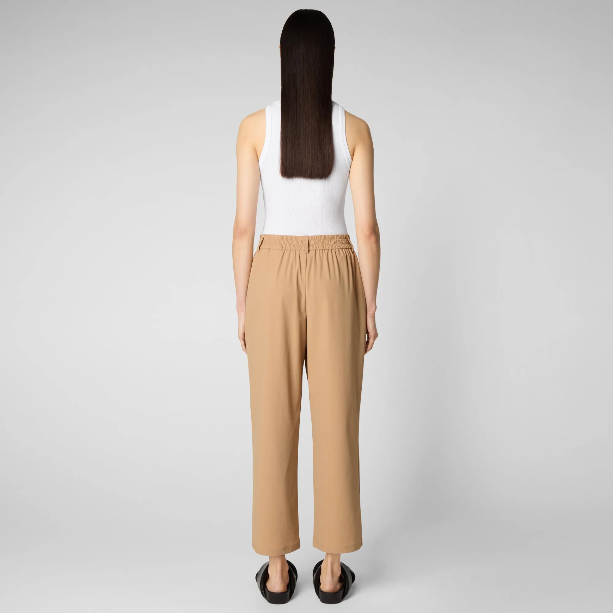 Save The Duck Hosen>Damenhose Gita In Biscuit beige