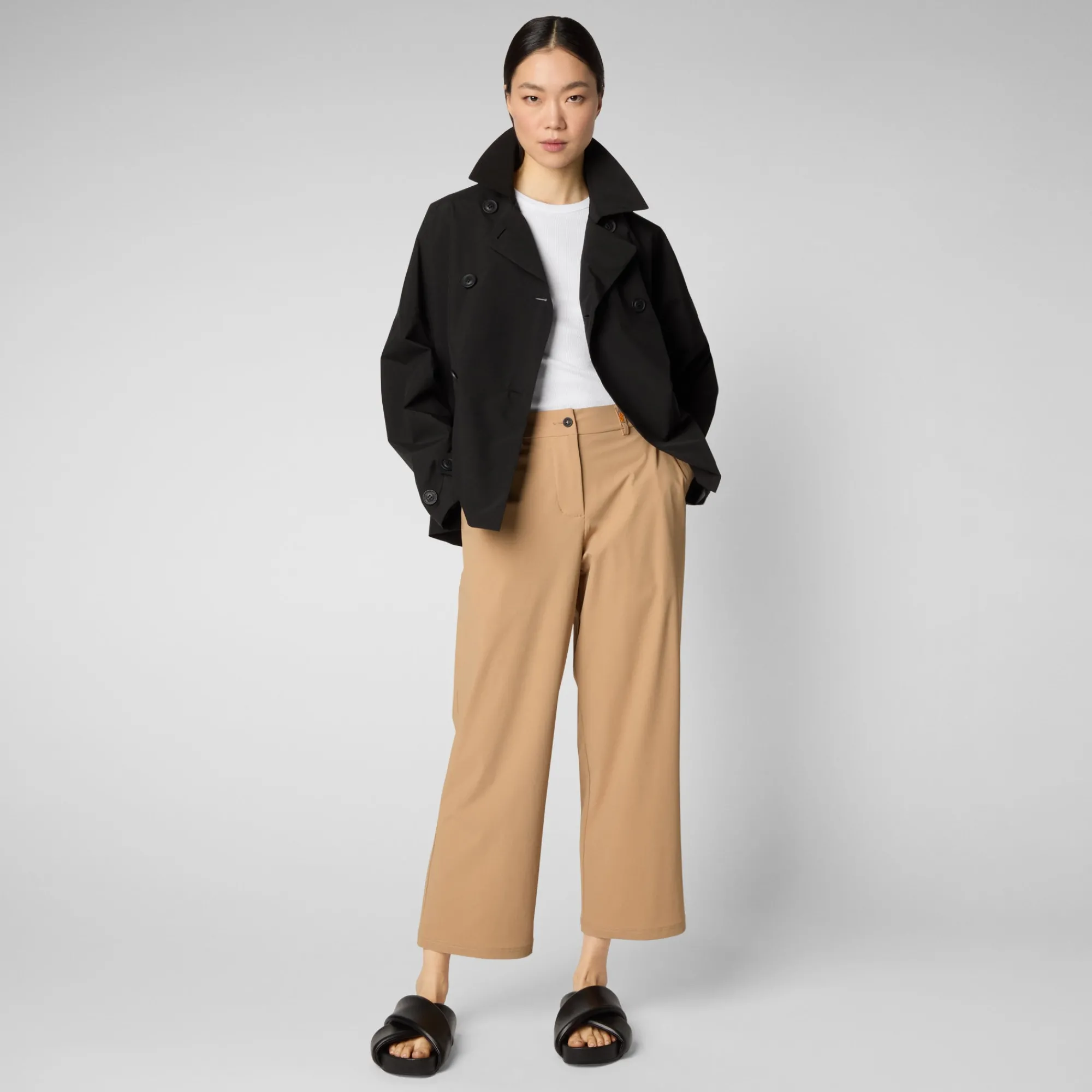 Save The Duck Hosen>Damenhose Gita In Biscuit beige