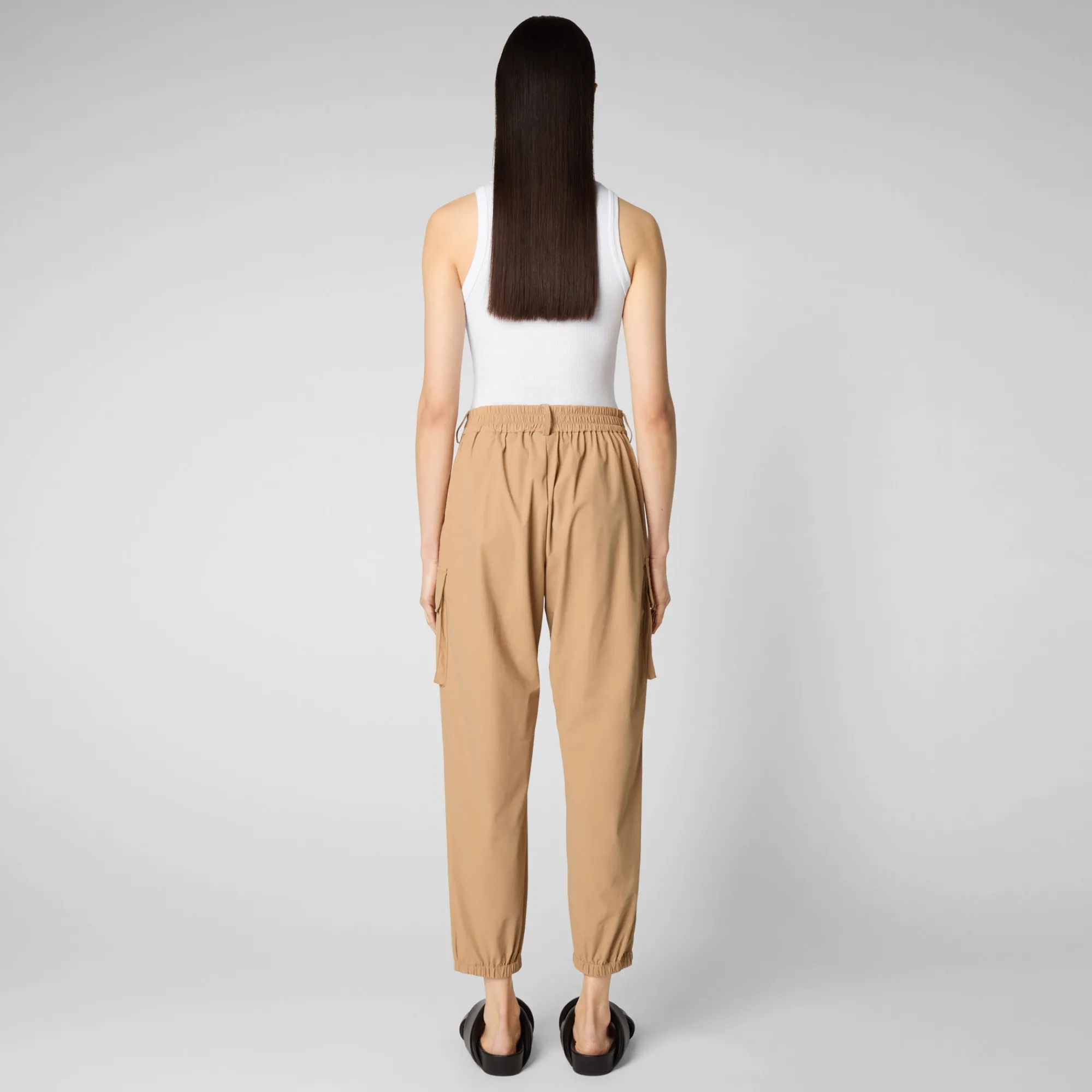 Save The Duck Hosen>Damenhose Gosy In Biscuit beige