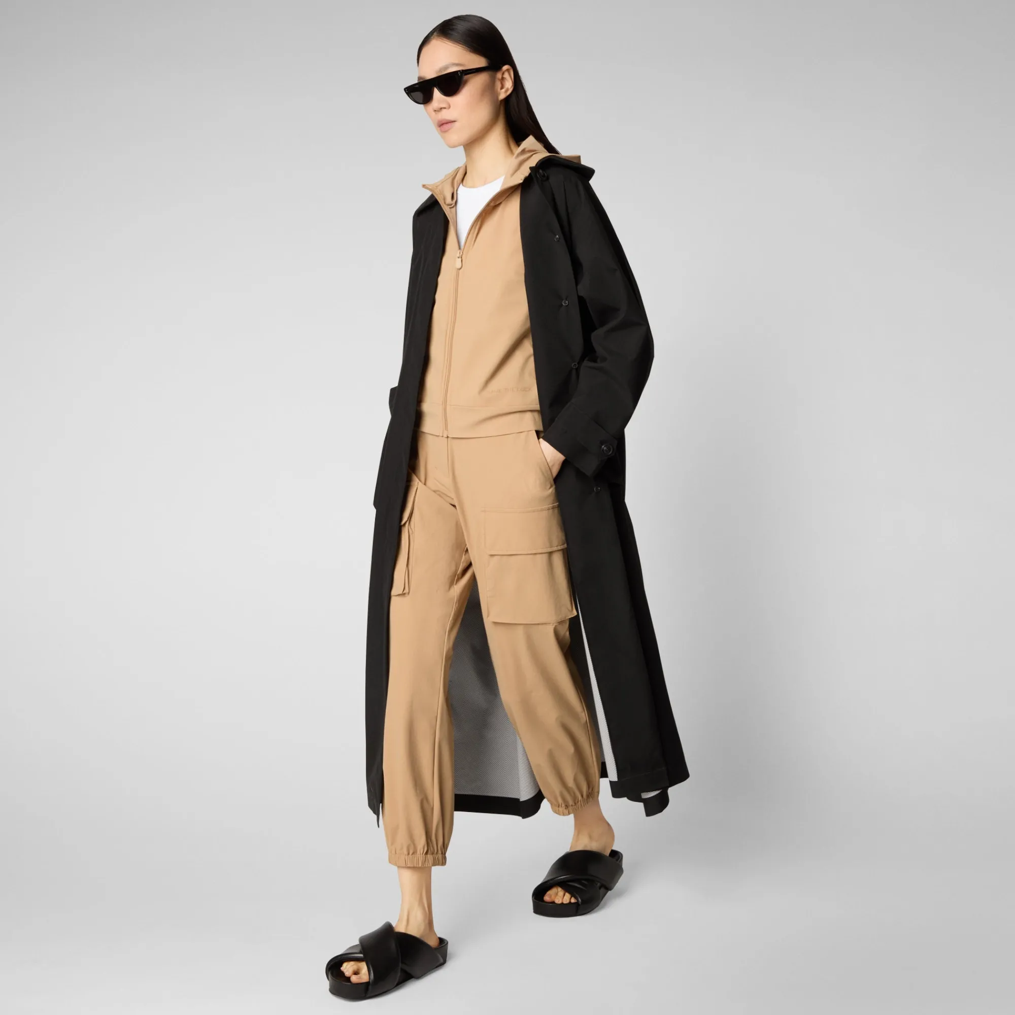 Save The Duck Hosen>Damenhose Gosy In Biscuit beige