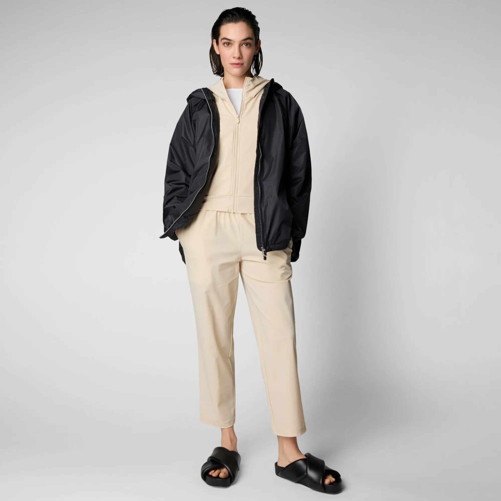 Save The Duck Hosen>Damenhose Milan In Cremebeige