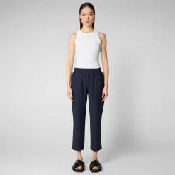 Save The Duck Hosen>Damenhose Milan In Marineblau