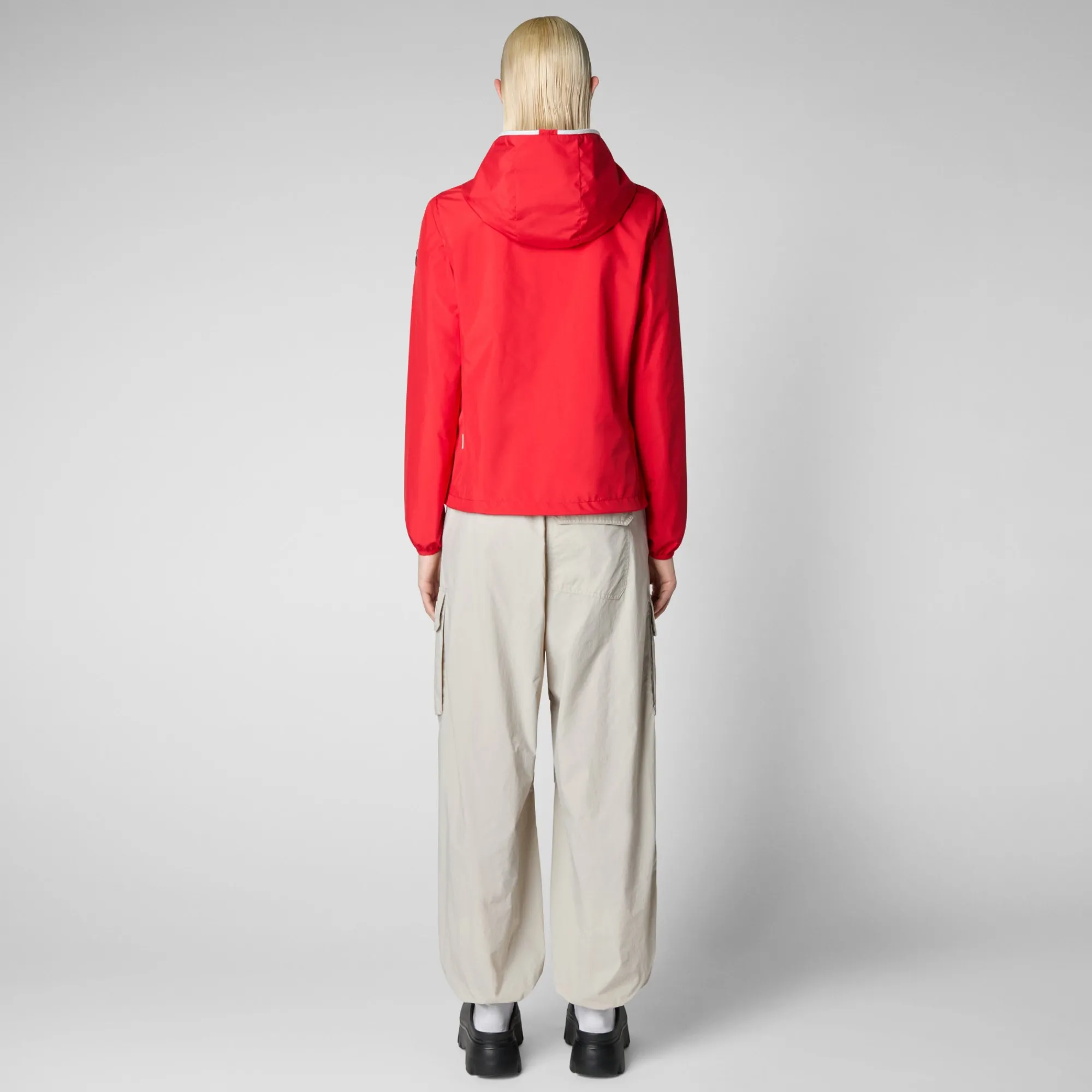 Save The Duck Jacken>Damenjacke Hope In Flammenrot