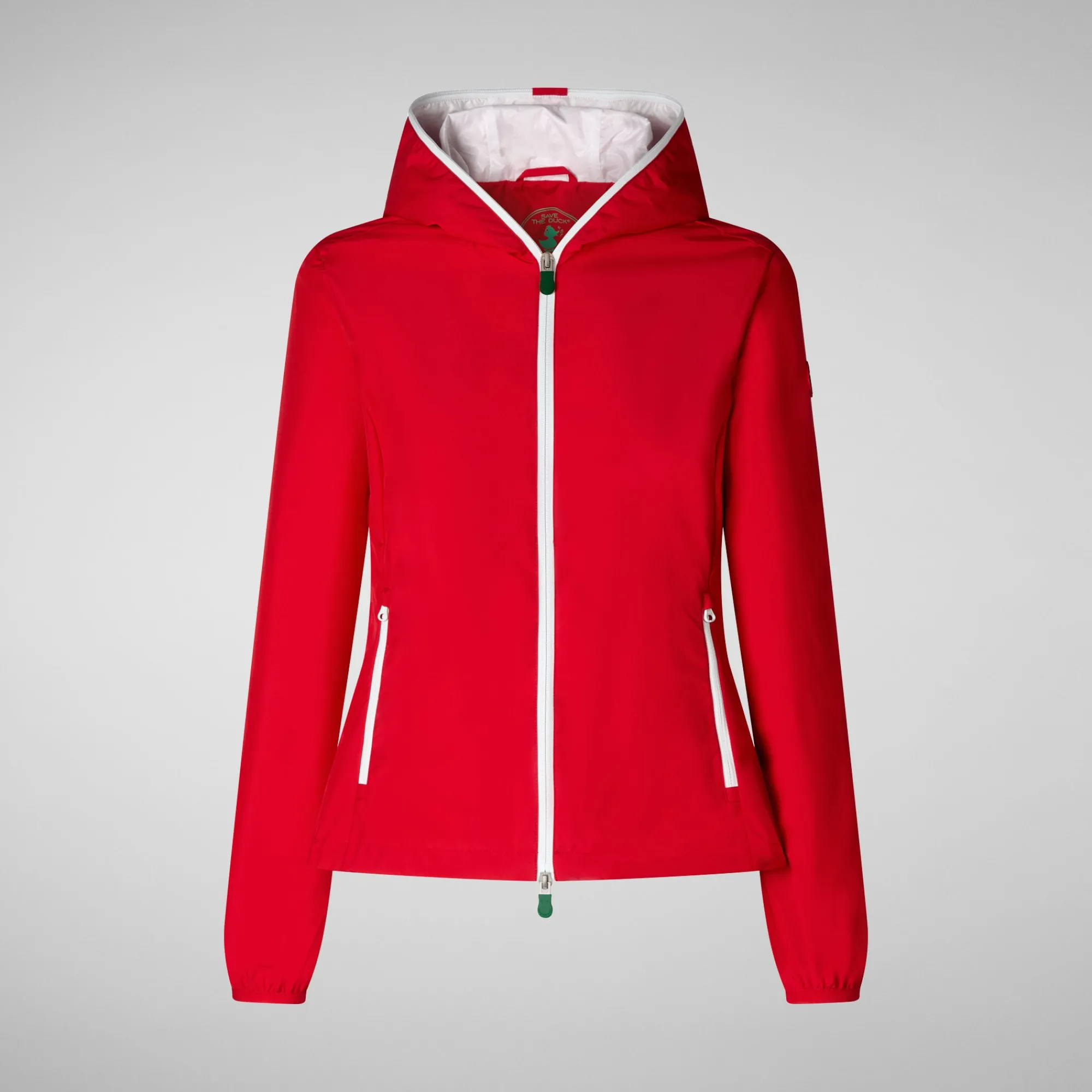 Save The Duck Jacken>Damenjacke Hope In Flammenrot