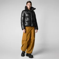 Save The Duck Animal-Free Steppjacken>Damen-steppjacke Isla In Schwarz