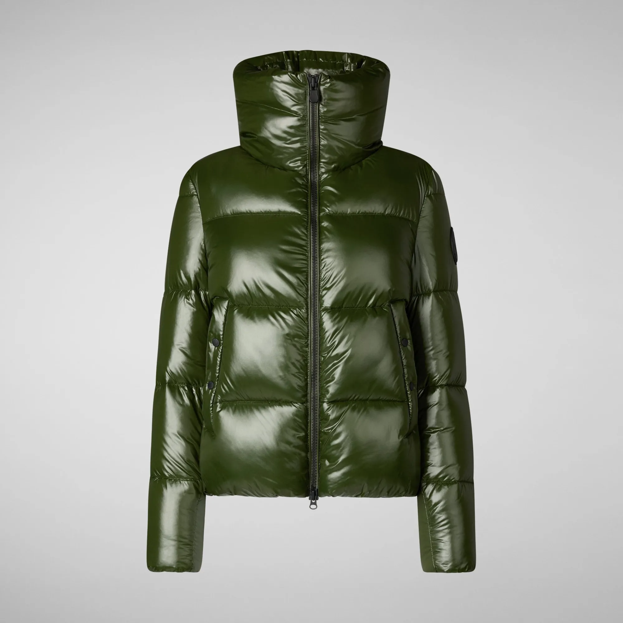 Save The Duck Animal-Free Steppjacken>Damen-steppjacke Isla In Tannengrün