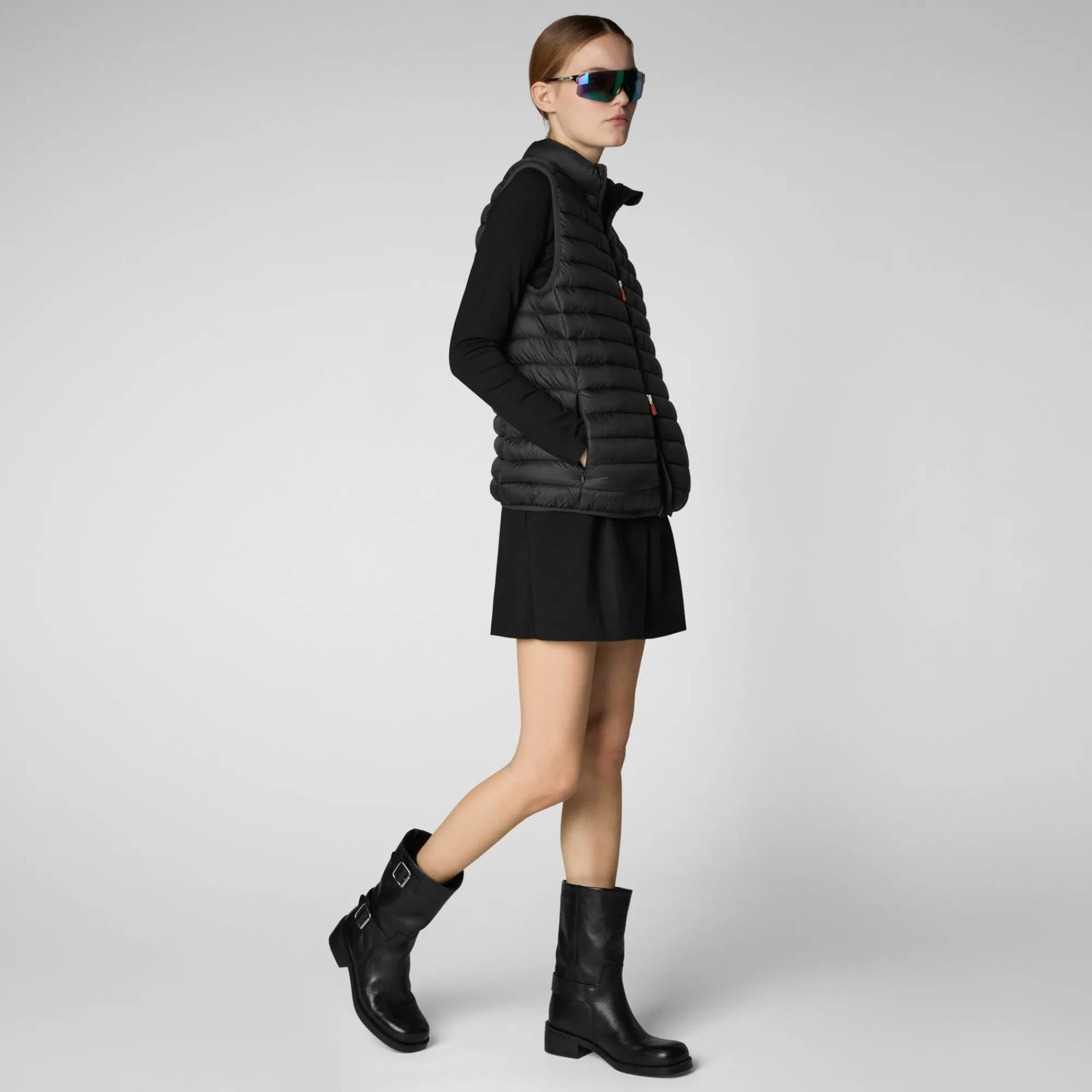 Save The Duck Westen>Damen-Steppweste Charlotte In Schwarz