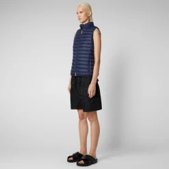 Save The Duck Westen>Damen-Steppweste Charlotte In Marineblau