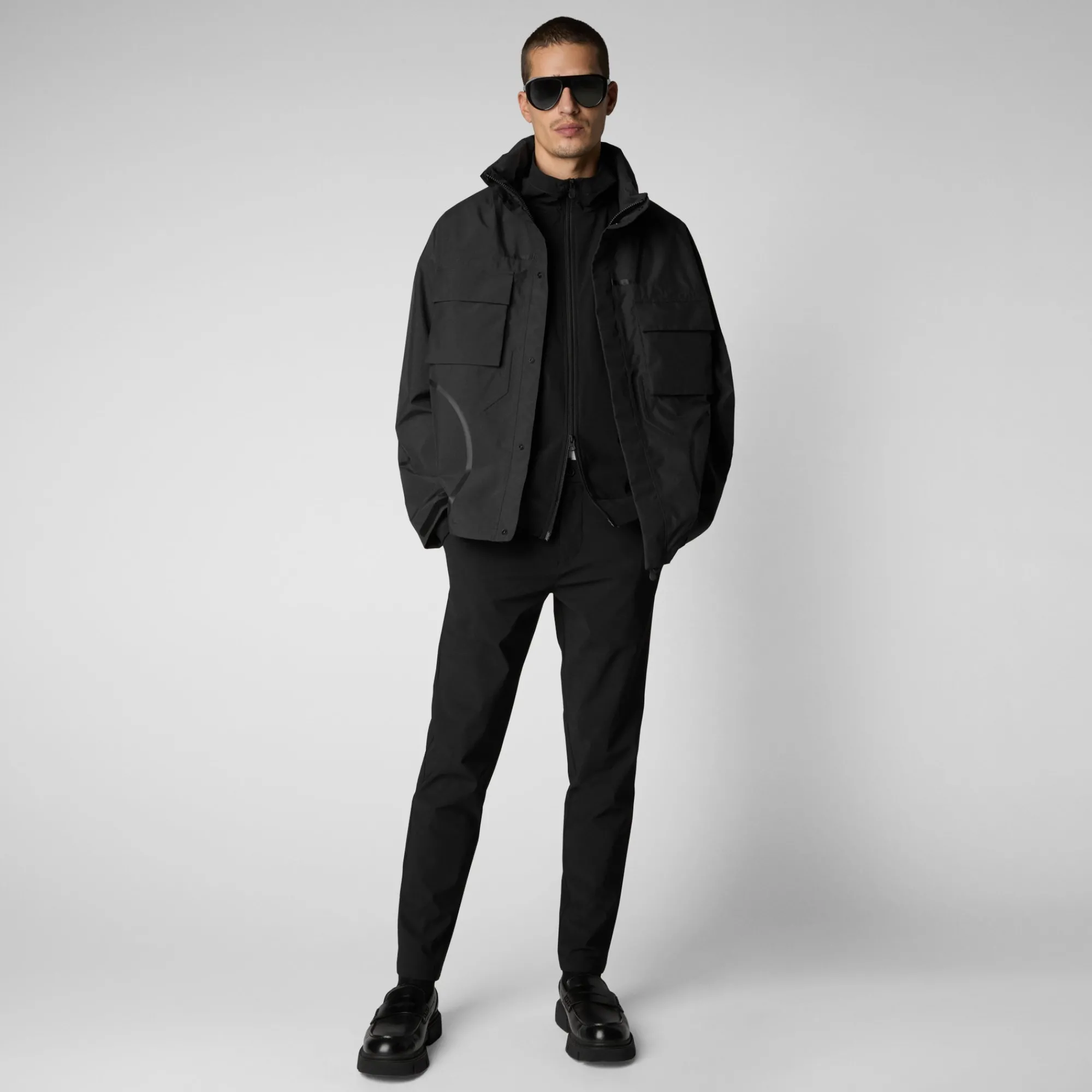 Save The Duck Jacken>Herren Steppjacke Luiz In Schwarz