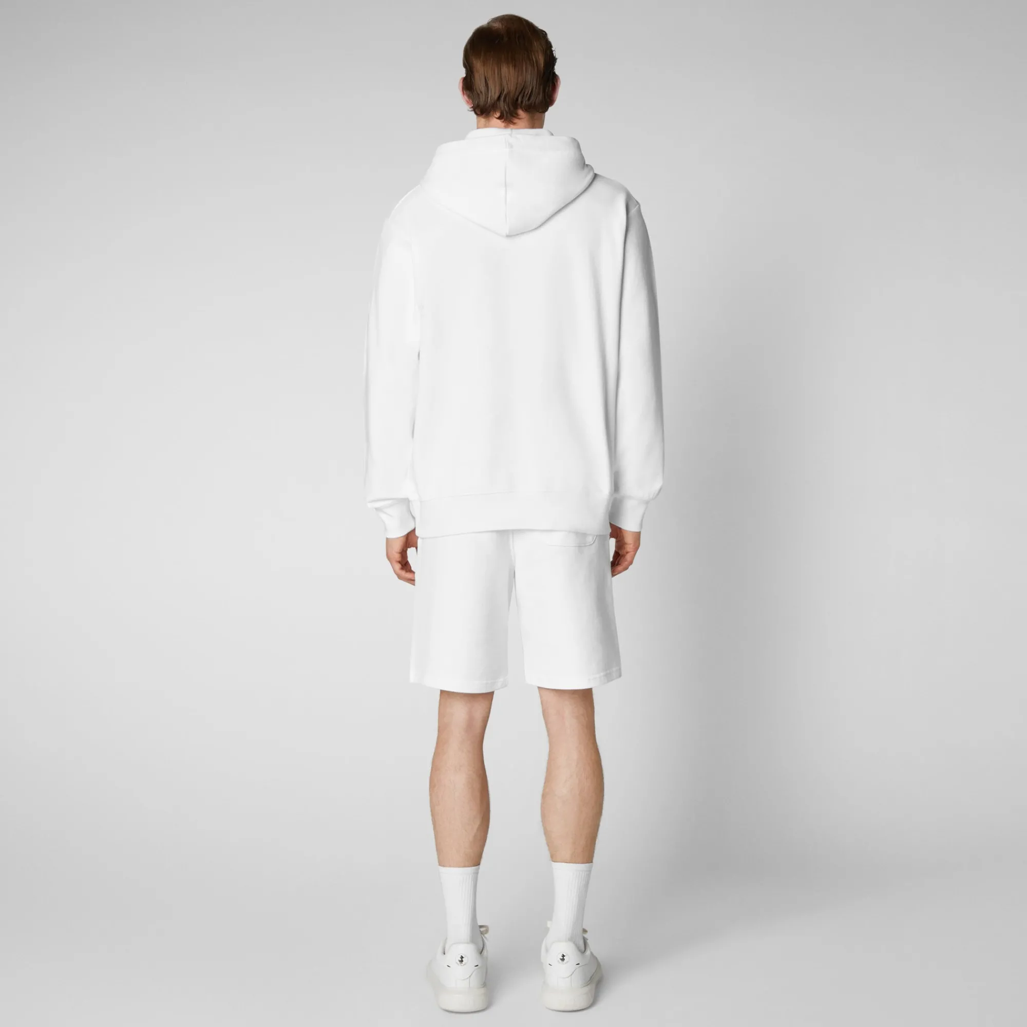 Save The Duck T-Shirts & Sweatshirts>Herren Sweatshirt Edson In Weiss