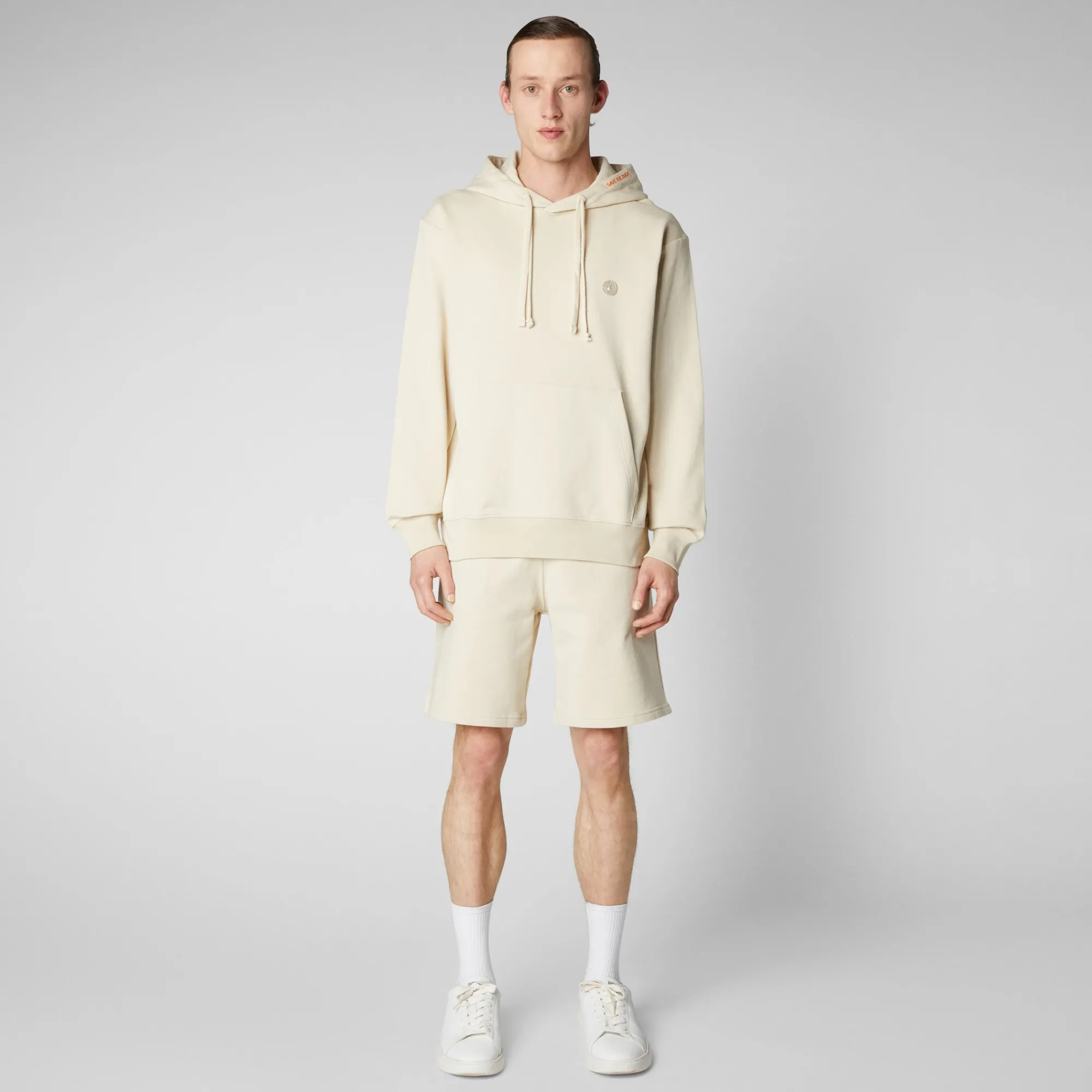 Save The Duck T-Shirts & Sweatshirts>Herren Sweatshirt Edson In Cremebeige