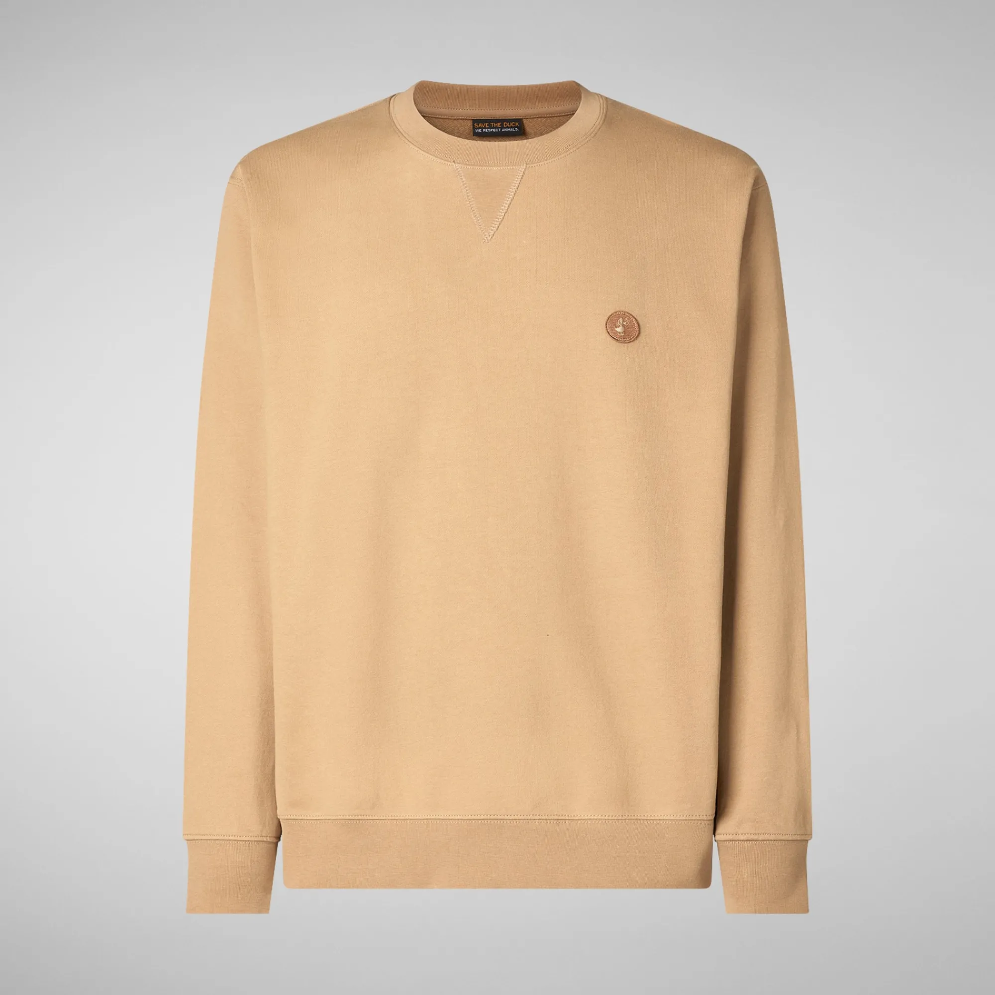 Save The Duck T-Shirts & Sweatshirts>Herren Sweatshirt Silas Inj Biscuit beige