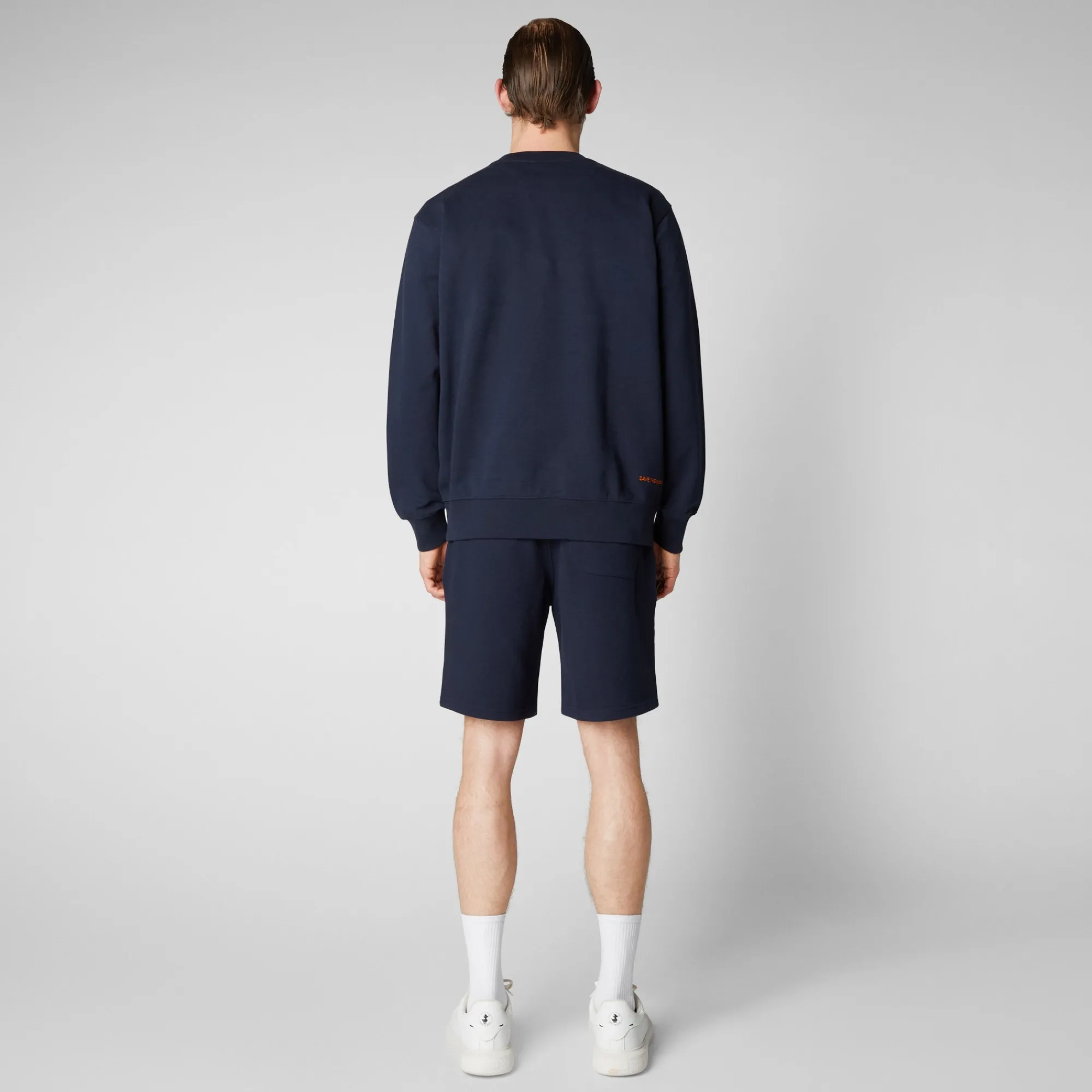 Save The Duck T-Shirts & Sweatshirts>Herren Sweatshirt Silas In Marineblau