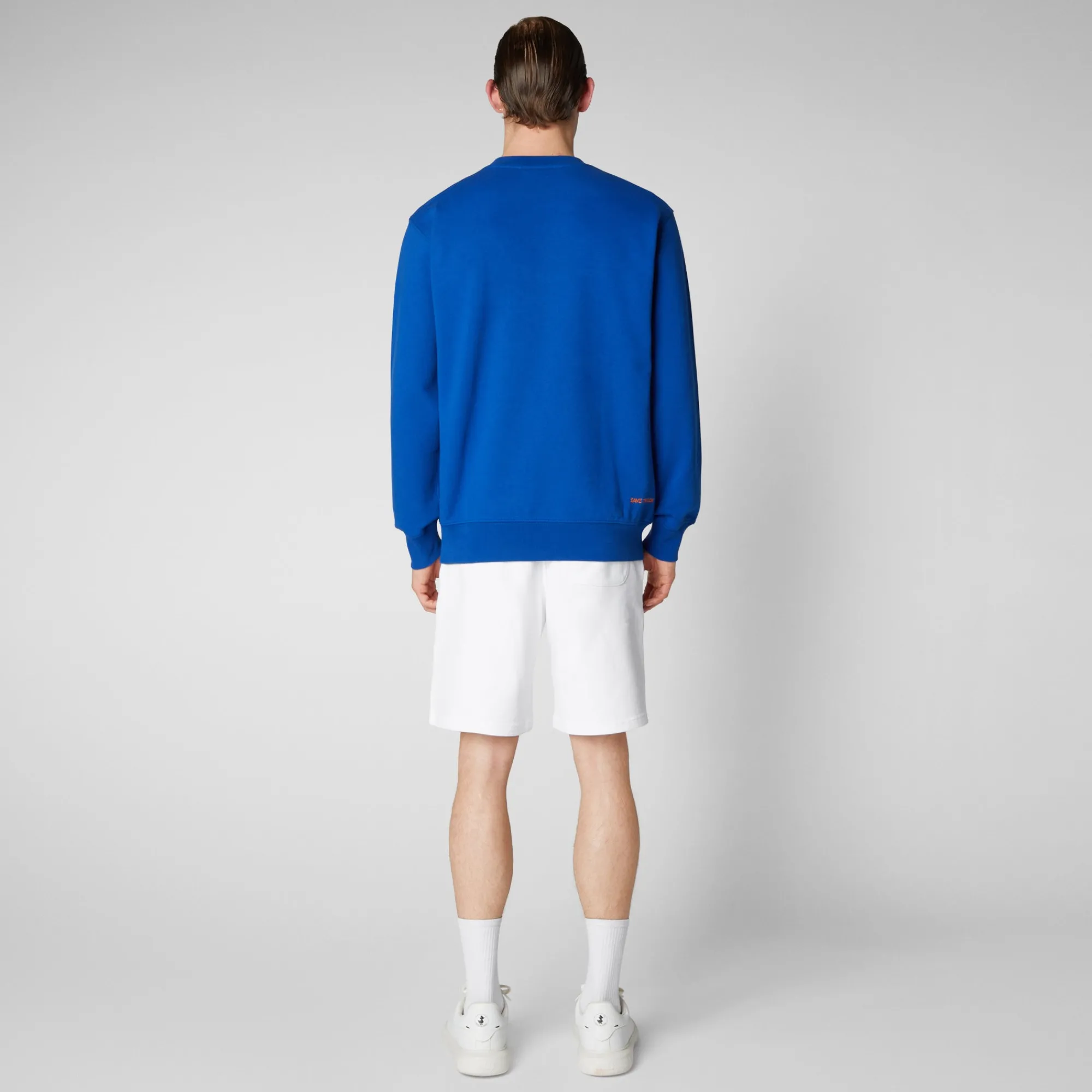 Save The Duck T-Shirts & Sweatshirts>Herren Sweatshirt Silas In Kräftiges Blau