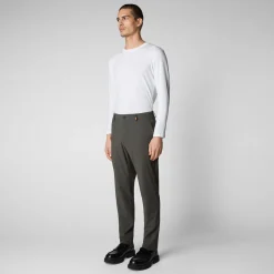Save The Duck Hosen>Herren Trousers Colt In Rauchgrau