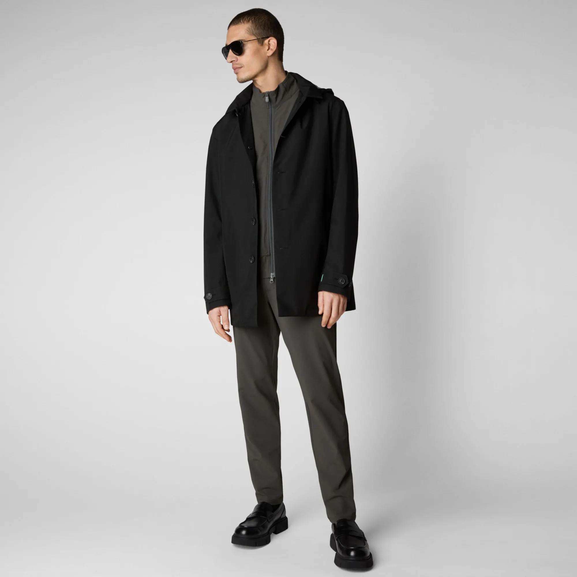Save The Duck Hosen>Herren Trousers Colt In Rauchgrau