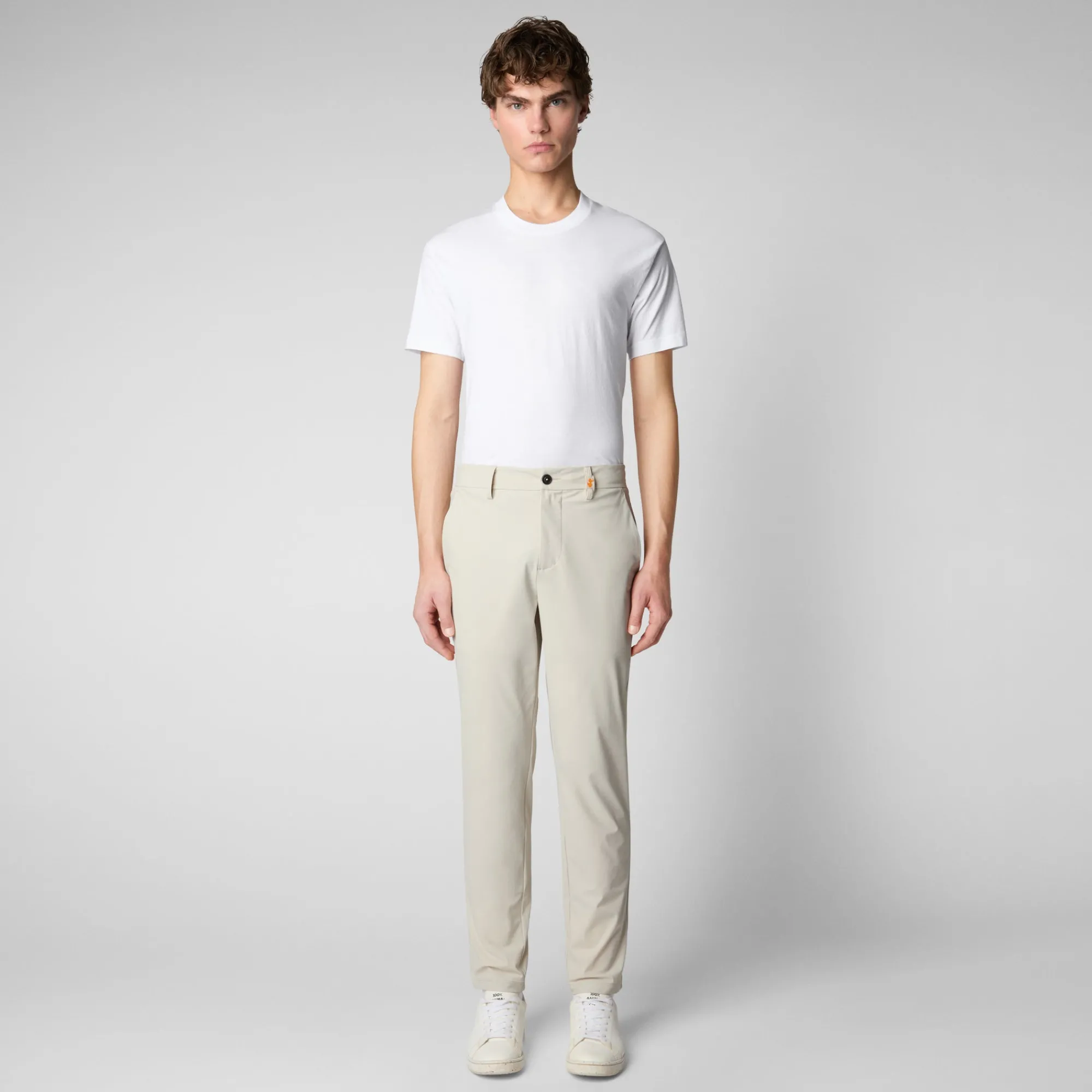 Save The Duck Hosen>Herren Trousers Steve In Nebelgrau
