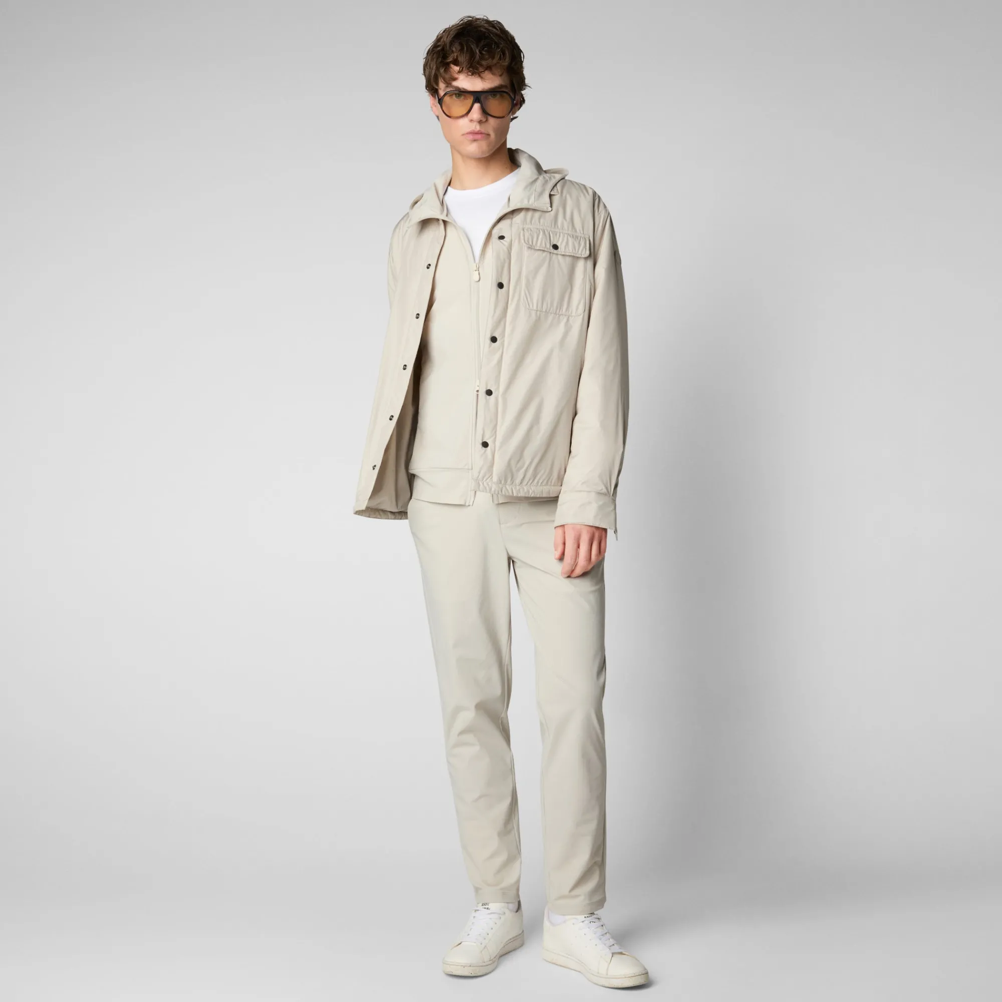 Save The Duck Hosen>Herren Trousers Steve In Nebelgrau