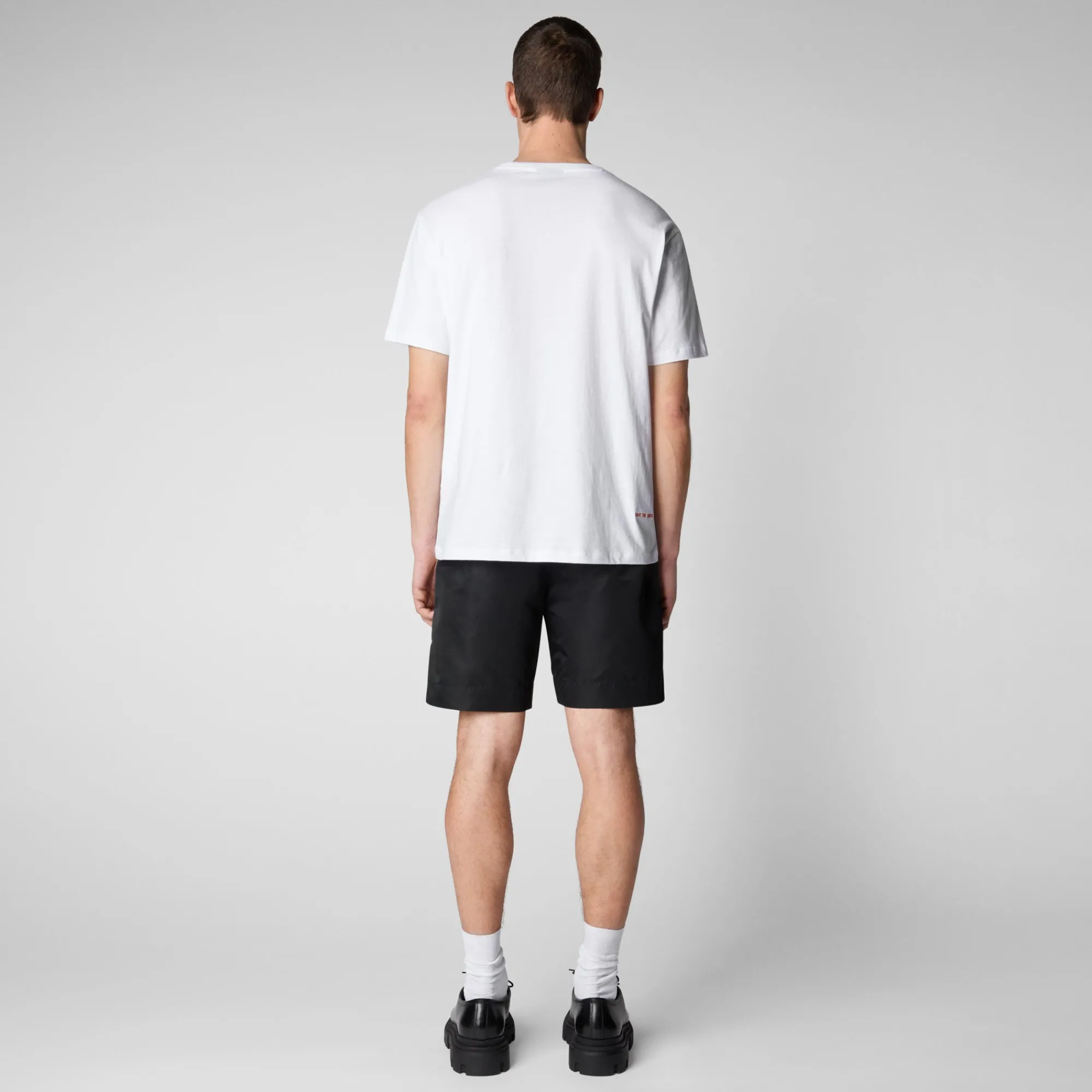 Save The Duck T-Shirts & Sweatshirts>Herren T-shirt Adelmar In Weiss