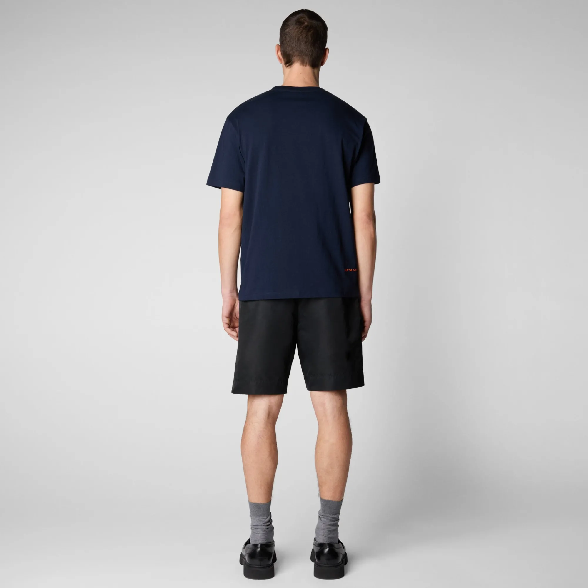 Save The Duck T-Shirts & Sweatshirts>Herren T-shirt Adelmar In Marineblau