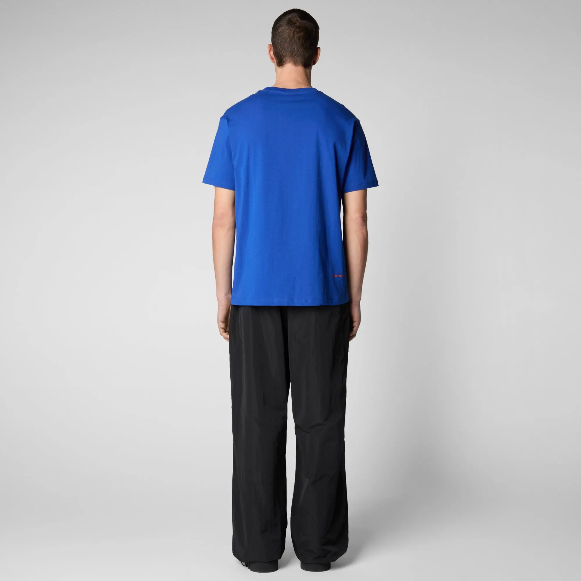 Save The Duck T-Shirts & Sweatshirts>Herren T-shirt Adelmar In Kräftiges Blau