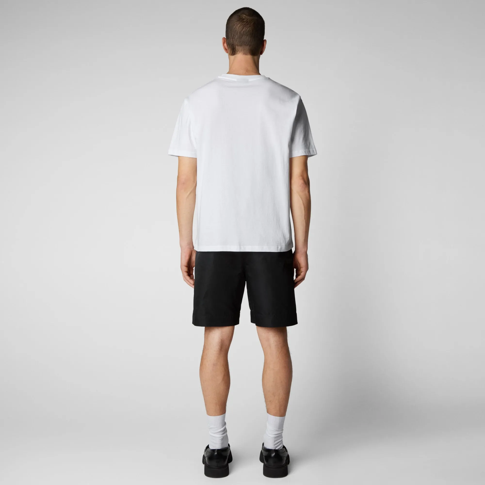 Save The Duck T-Shirts & Sweatshirts>Herren T-shirt Finlo In Weiss