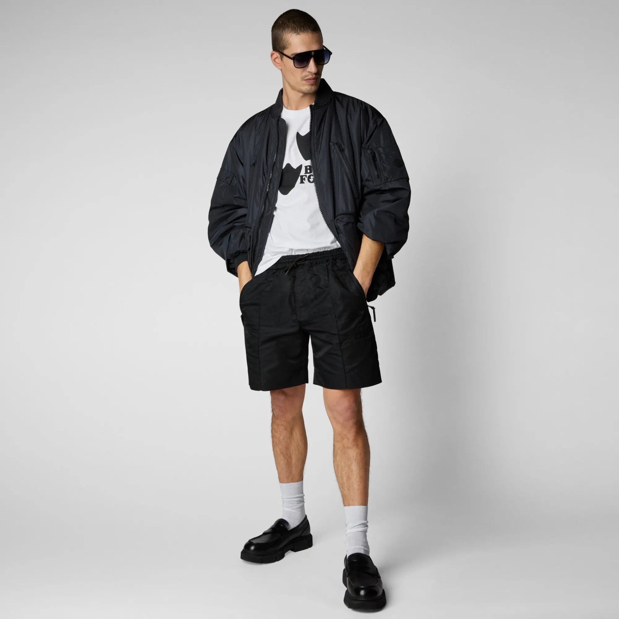 Save The Duck T-Shirts & Sweatshirts>Herren T-shirt Finlo In Weiss