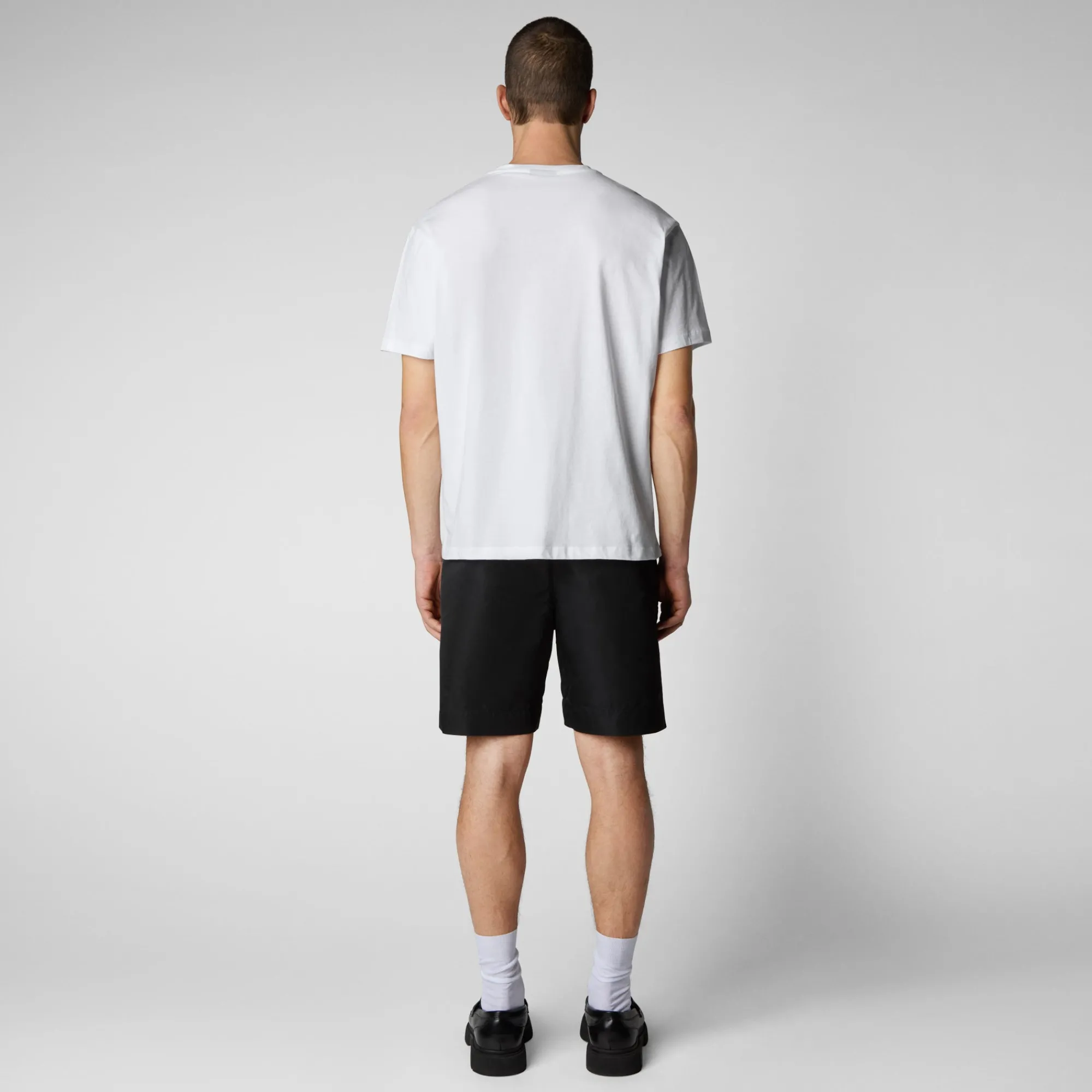 Save The Duck T-Shirts & Sweatshirts>Herren T-shirt Liraz In Weiss