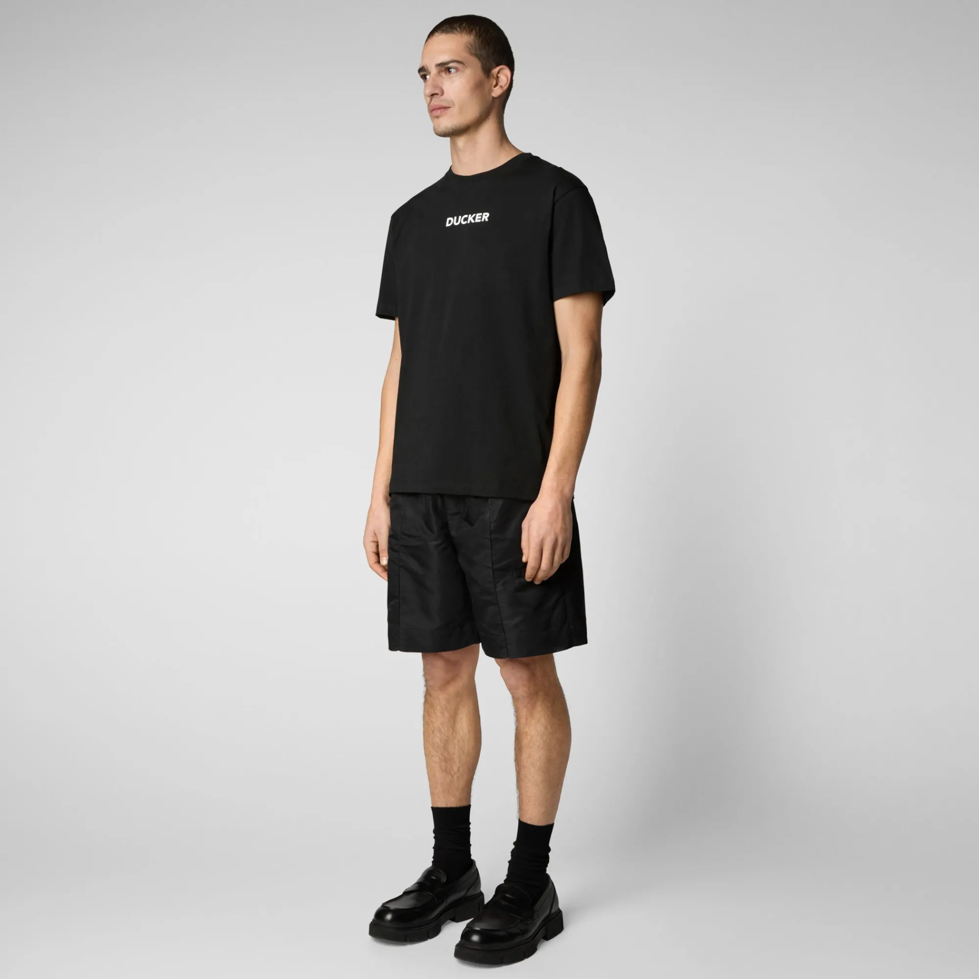 Save The Duck T-Shirts & Sweatshirts>Herren T-shirt Nalo In Schwarz
