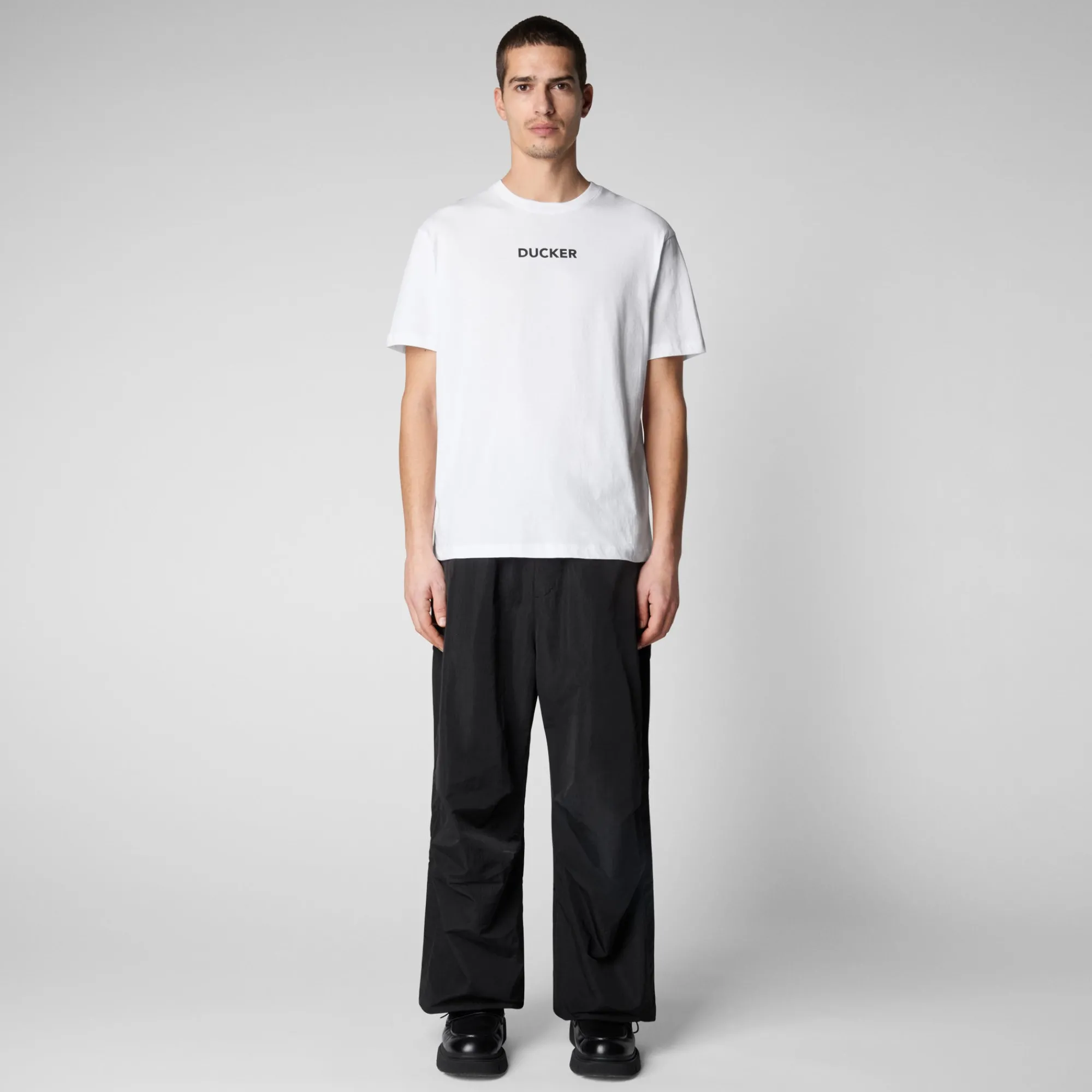 Save The Duck T-Shirts & Sweatshirts>Herren T-shirt Nalo In Weiss