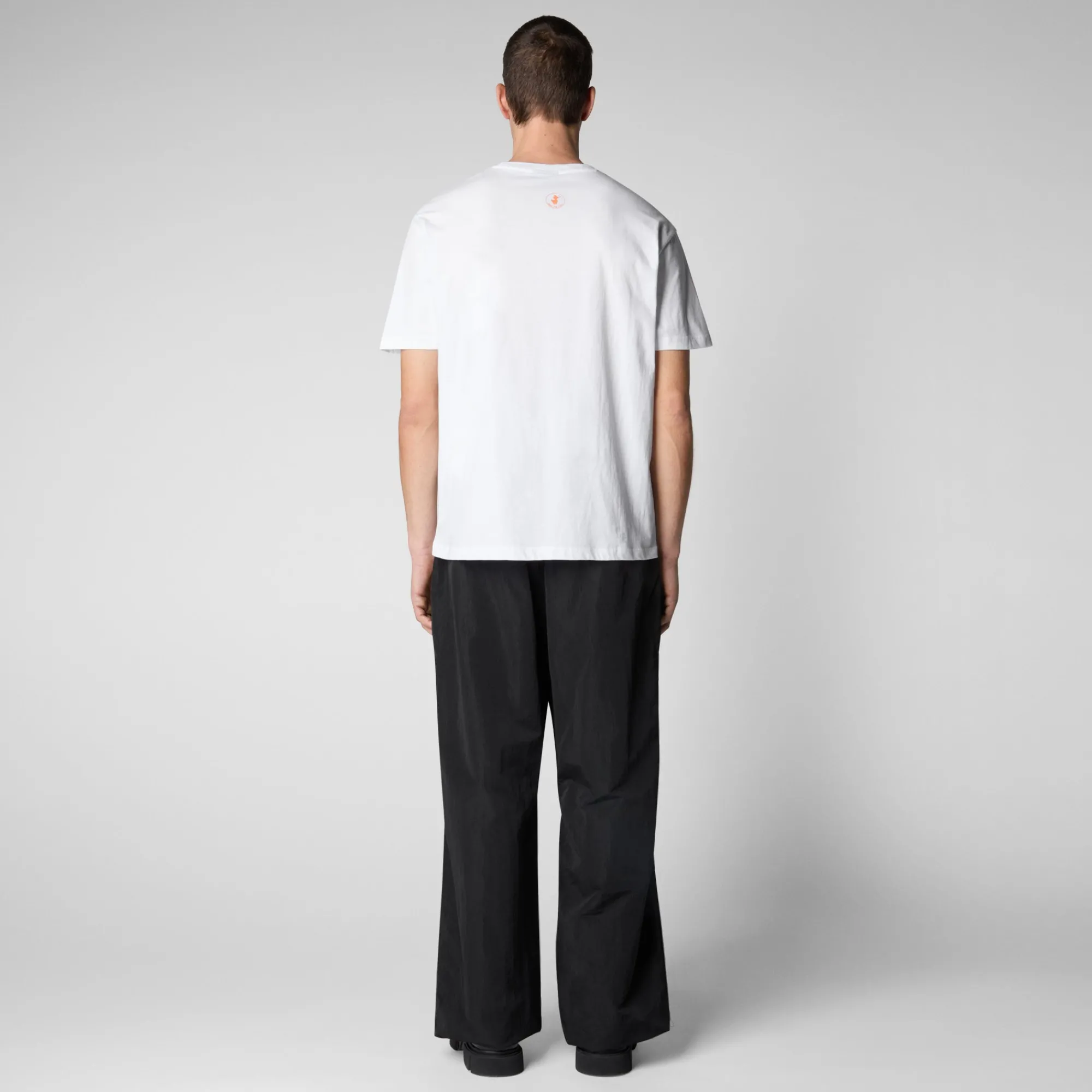 Save The Duck T-Shirts & Sweatshirts>Herren T-shirt Nalo In Weiss