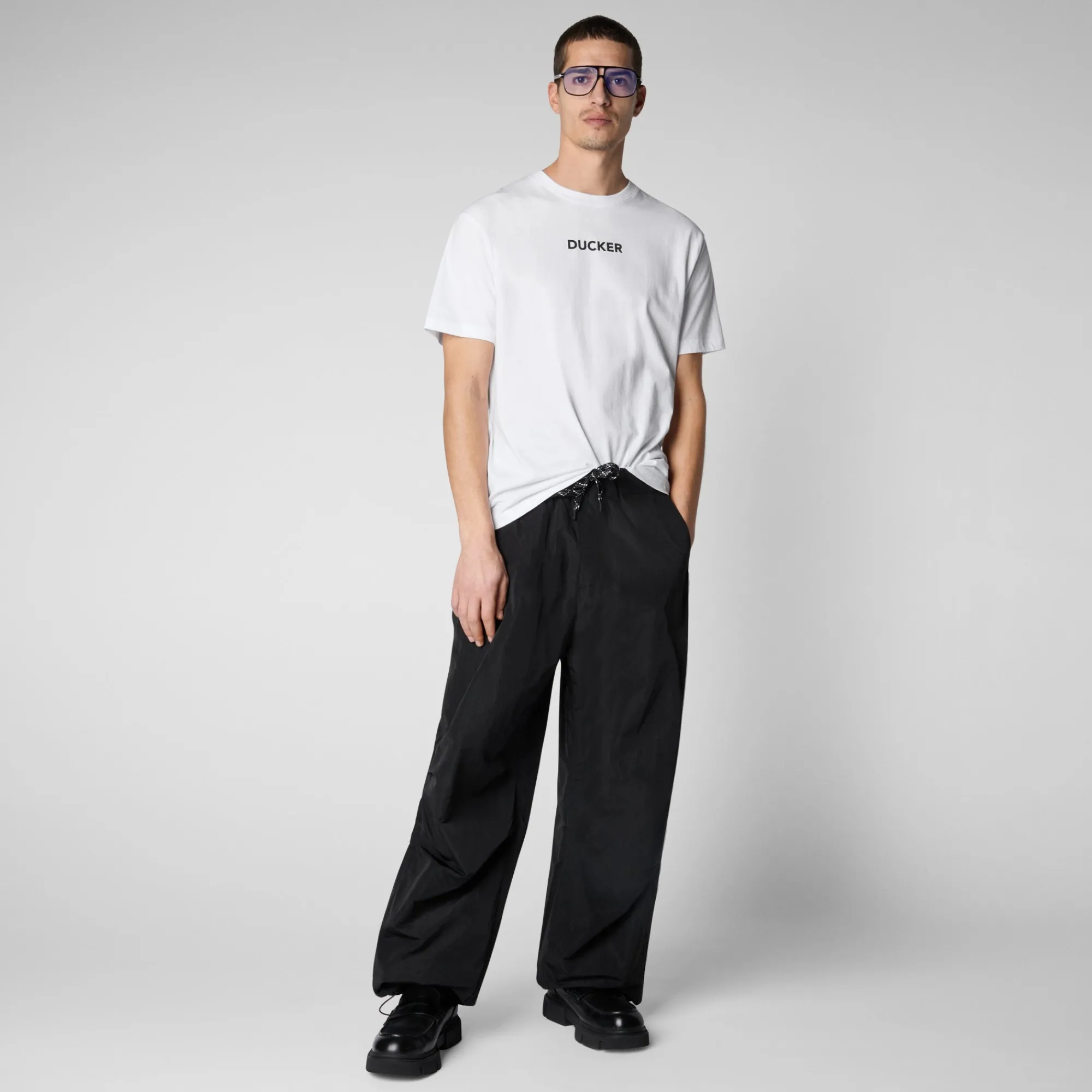Save The Duck T-Shirts & Sweatshirts>Herren T-shirt Nalo In Weiss