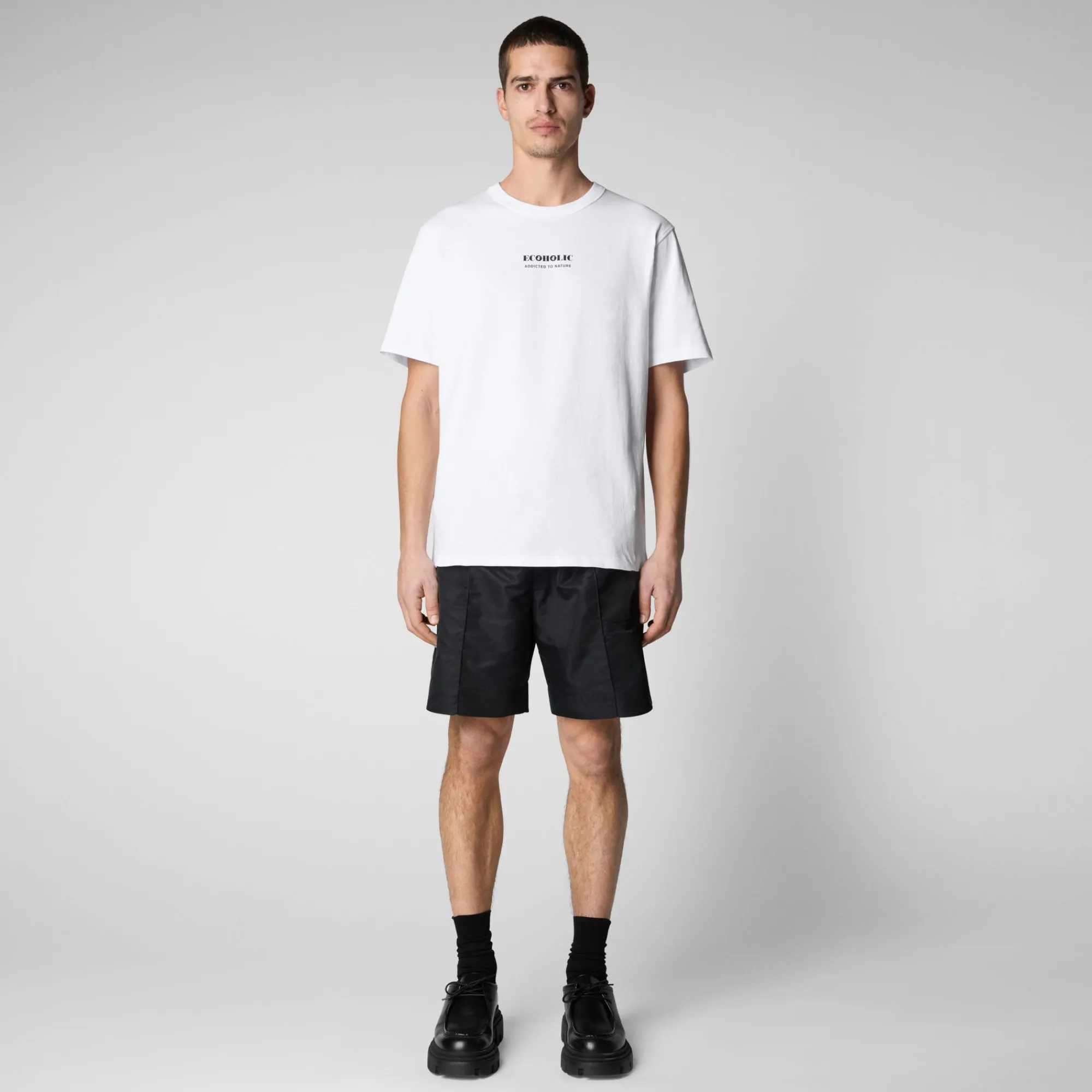Save The Duck T-Shirts & Sweatshirts>Herren T-shirt Udo In Weiss