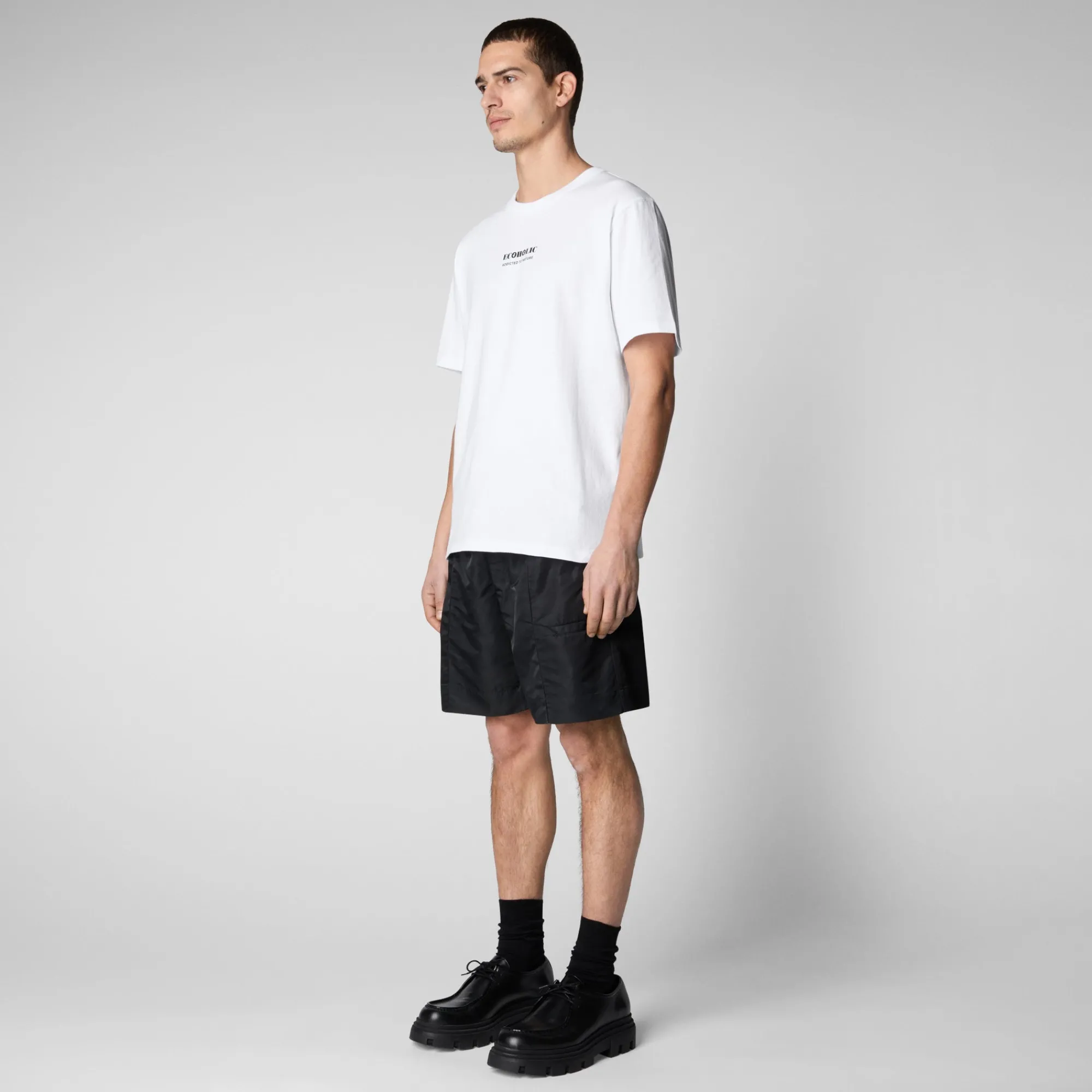 Save The Duck T-Shirts & Sweatshirts>Herren T-shirt Udo In Weiss