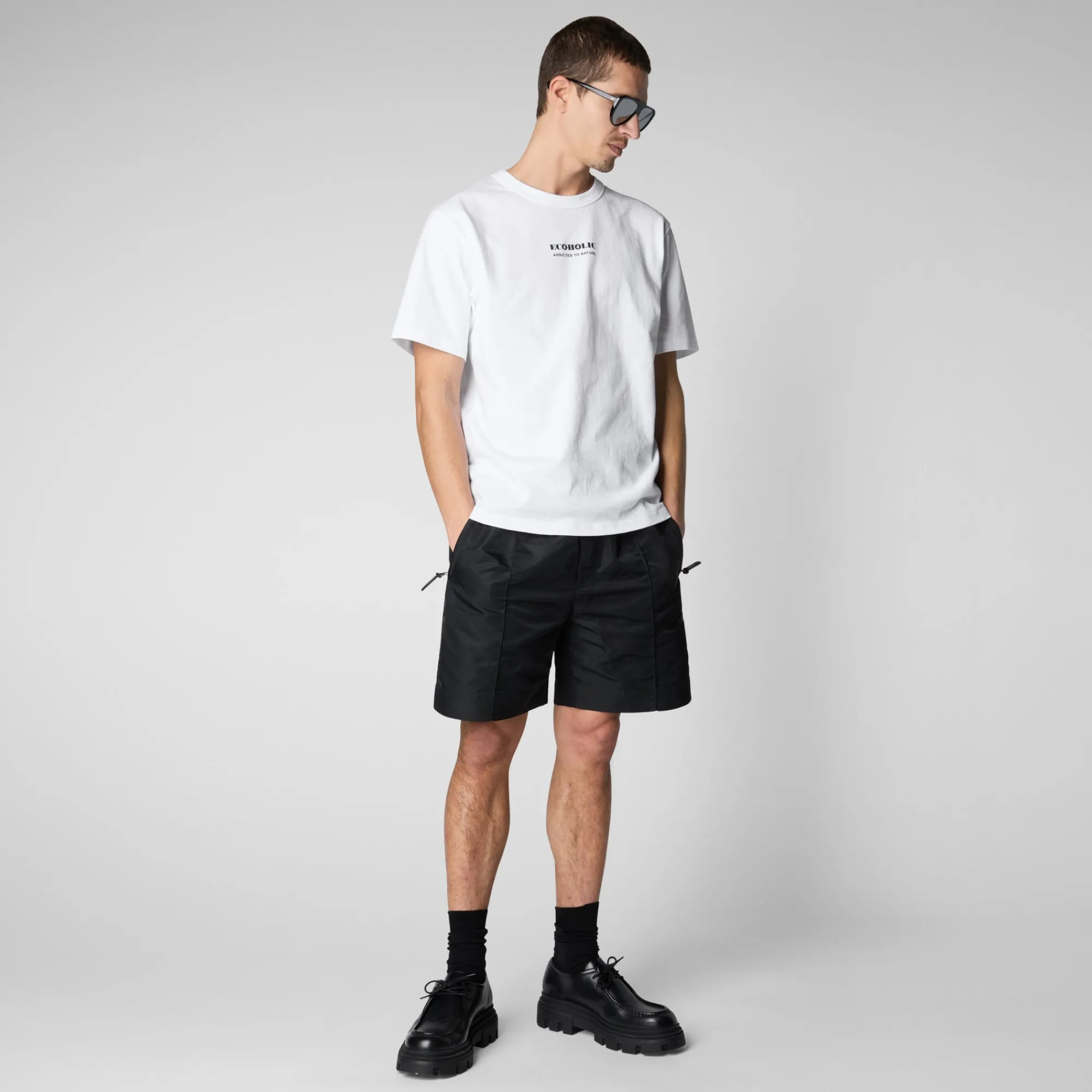 Save The Duck T-Shirts & Sweatshirts>Herren T-shirt Udo In Weiss