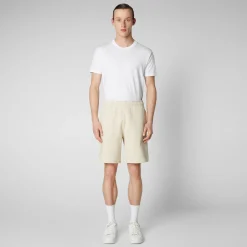 Save The Duck Hosen>Herrenhose Rayun In Cremebeige