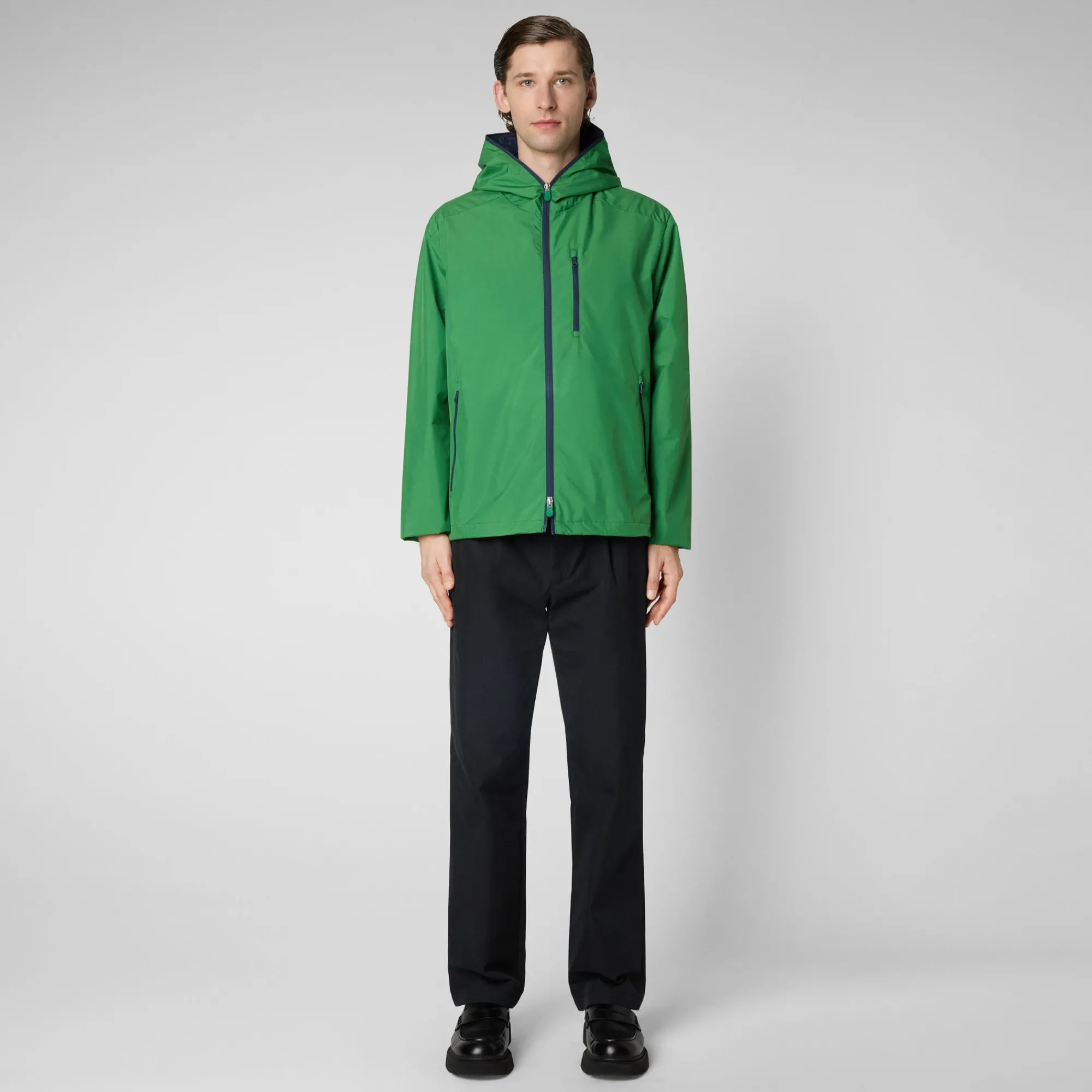 Save The Duck Jacken>Herrenjacke David In Waldgrün