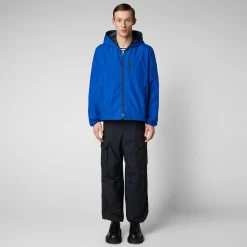 Save The Duck Jacken>Herrenjacke David In Kräftiges Blau